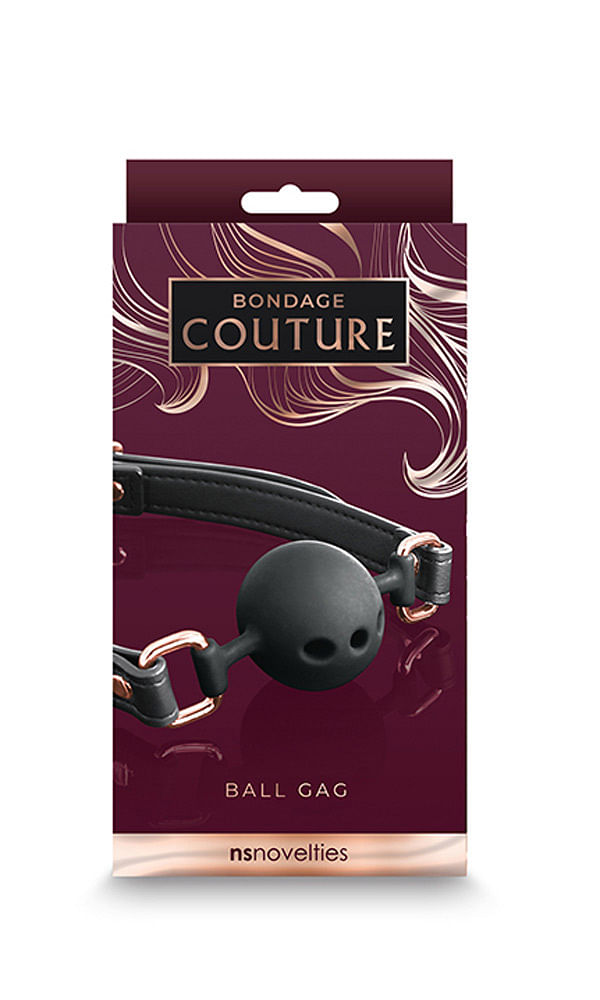 Bondage Couture – Ball Gag – Black