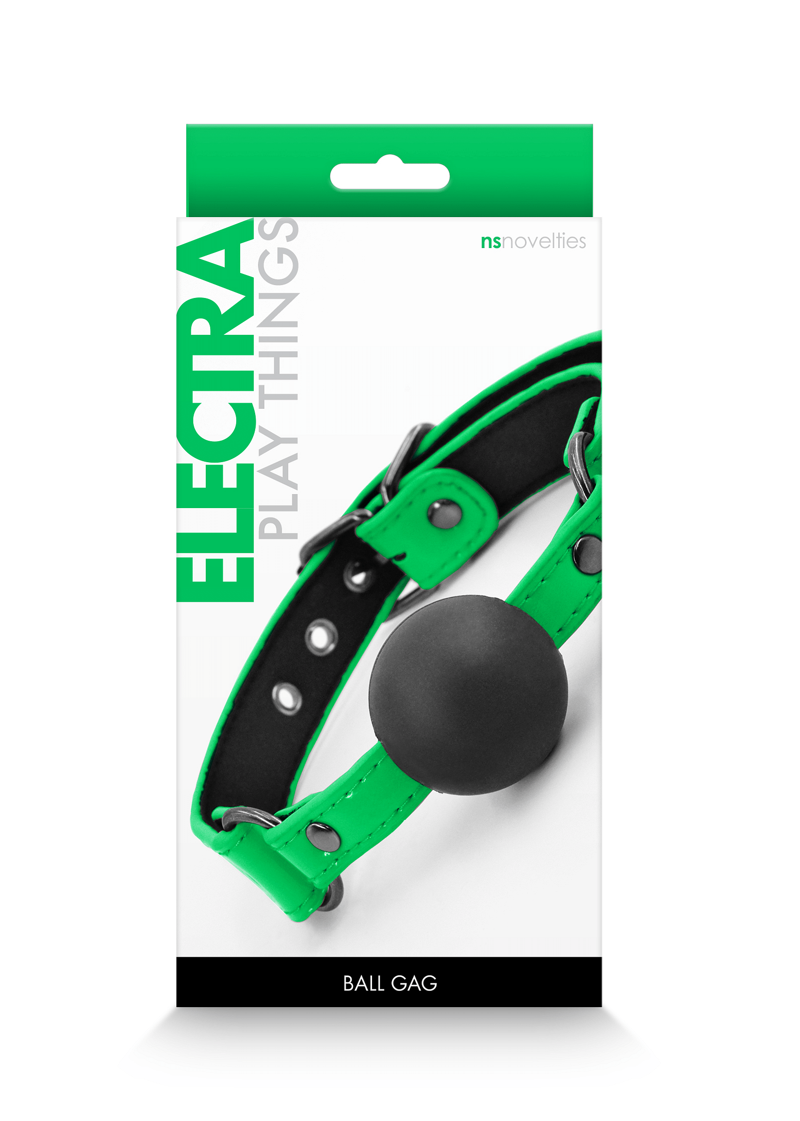 Electra Play Things – Ball Gag – Green