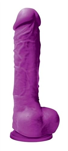 Colours Pleasures – 5 Inch Dildo – Purple