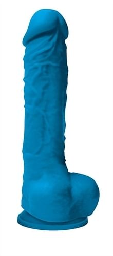 Colours Pleasures – 5 Inch Dildo – Blue