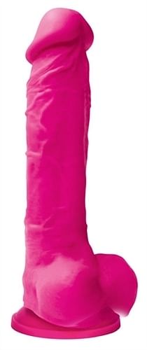 Colours Pleasures – 8 Inch Dildo – Pink