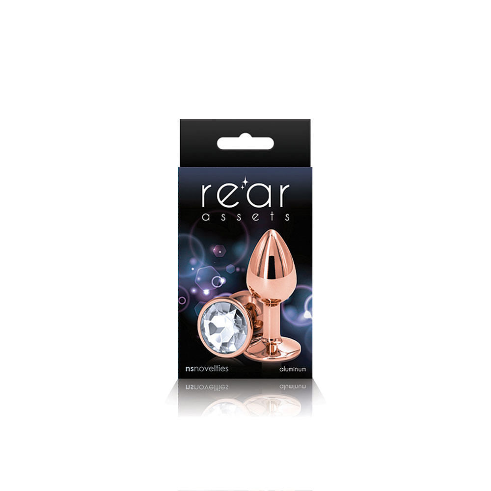 Rear Assets – Rose Gold – Small – Clear