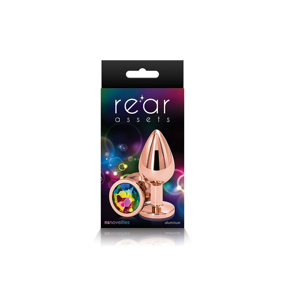 Rear Assets – Rose Gold – Medium – Rainbow