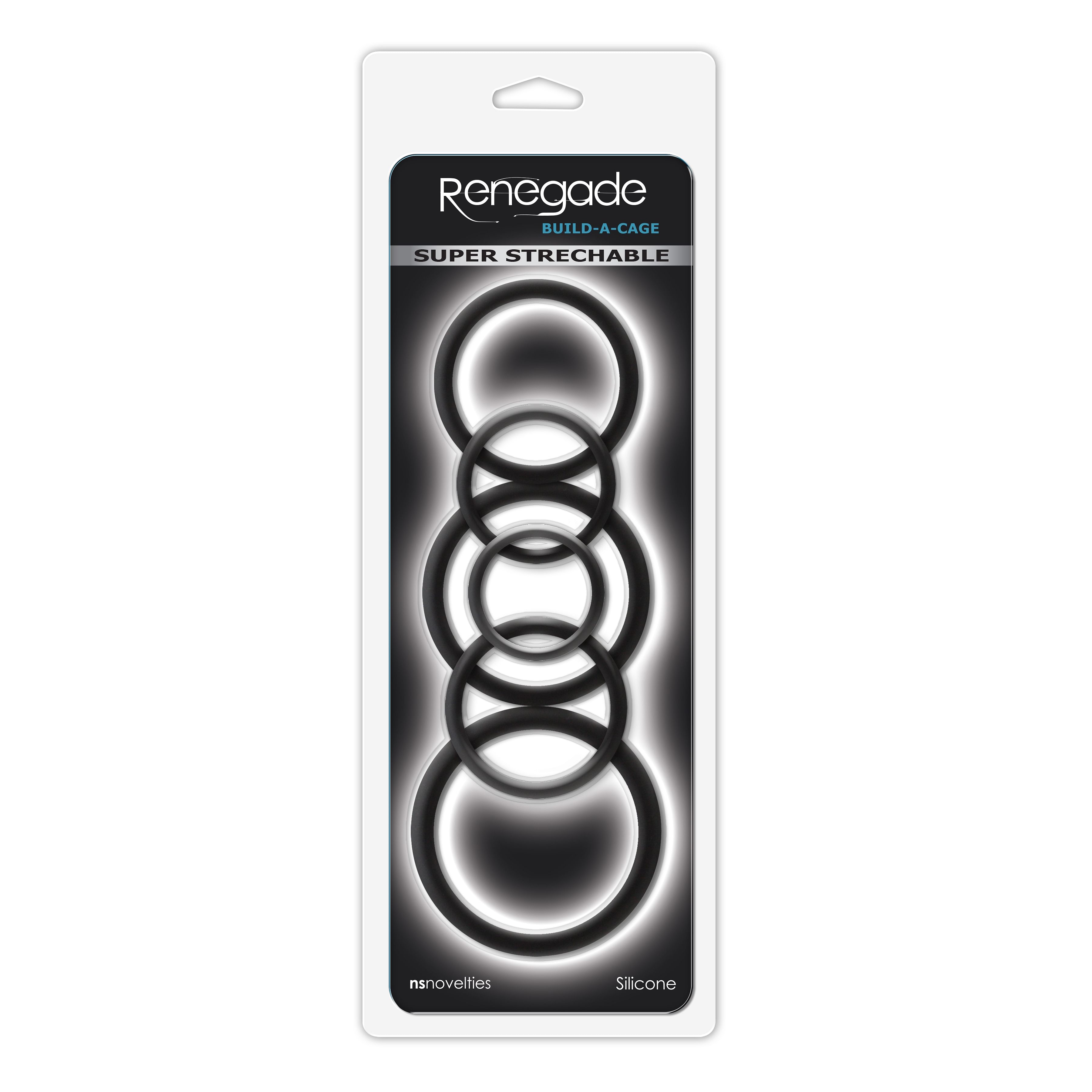 Renegade Build-a-Cage Rings – Black