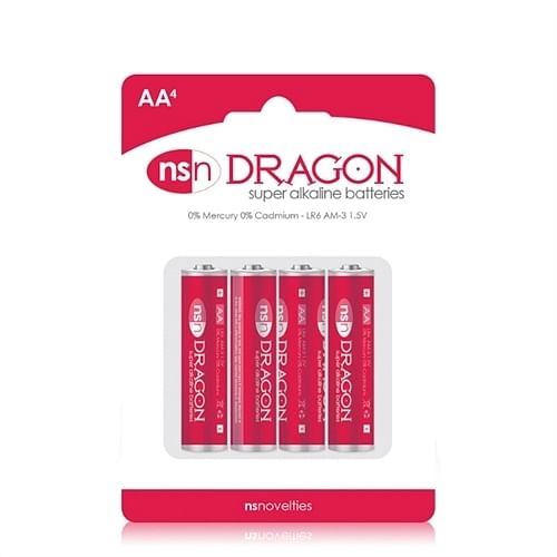 Dragon – Alkaline Batteries – AA – 4 Pack