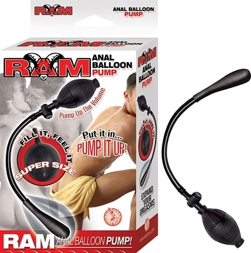 Ram Anal Balloon Pump – Black