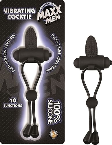 Maxx Men Vibrating Cocktie – Black