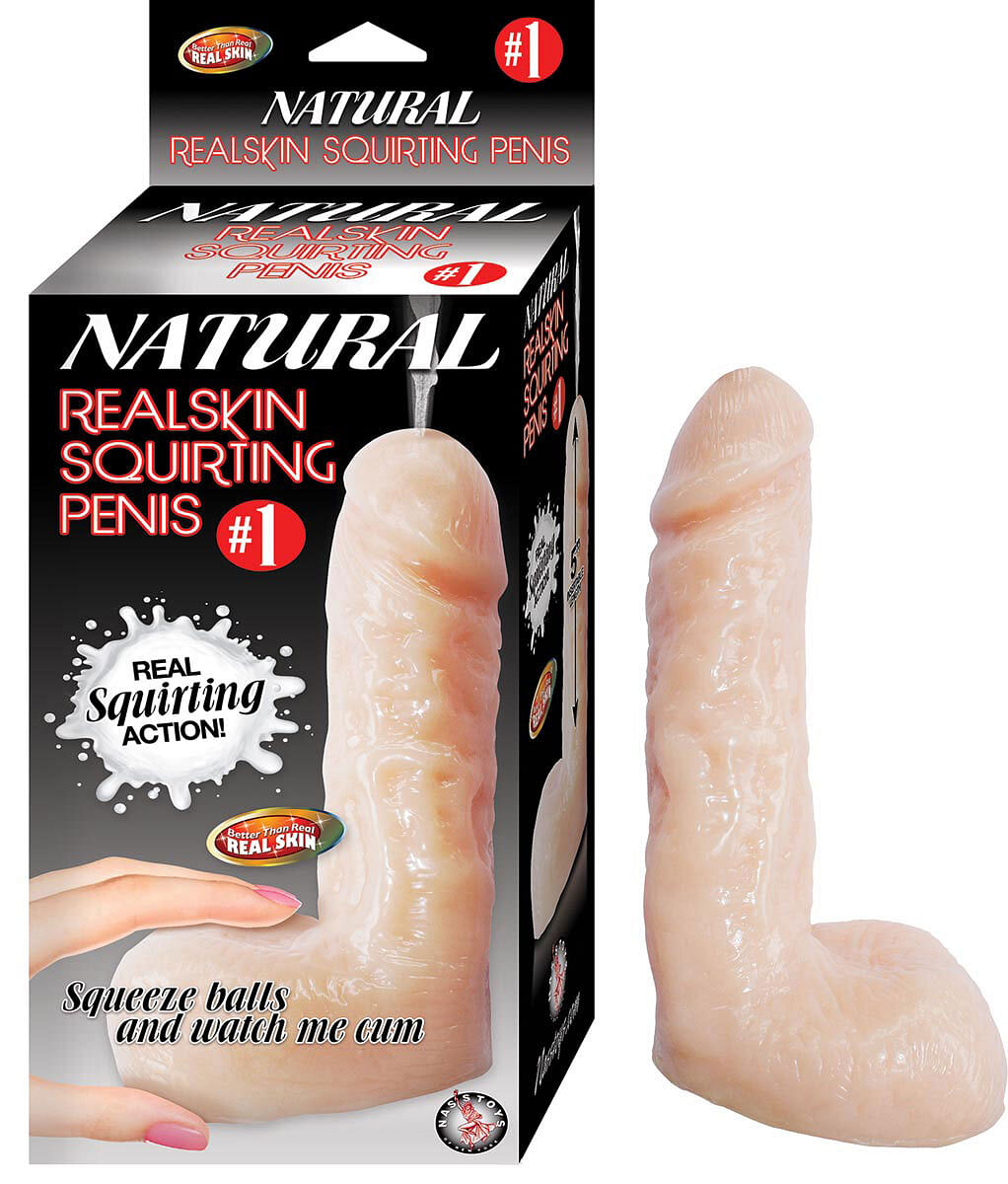 Natural Realskin Squirting Penis #1 – Flesh