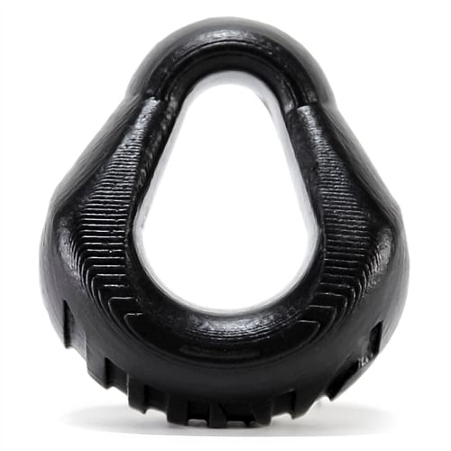 Hung Padded Cockring Oxballs – Black