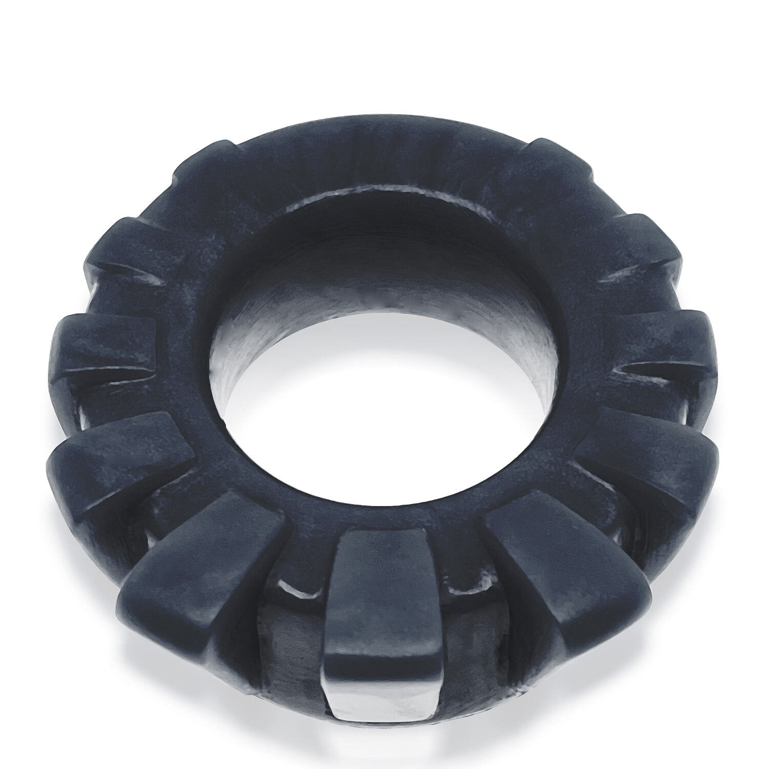 Cock-Lug Lugged Cockring –  Black