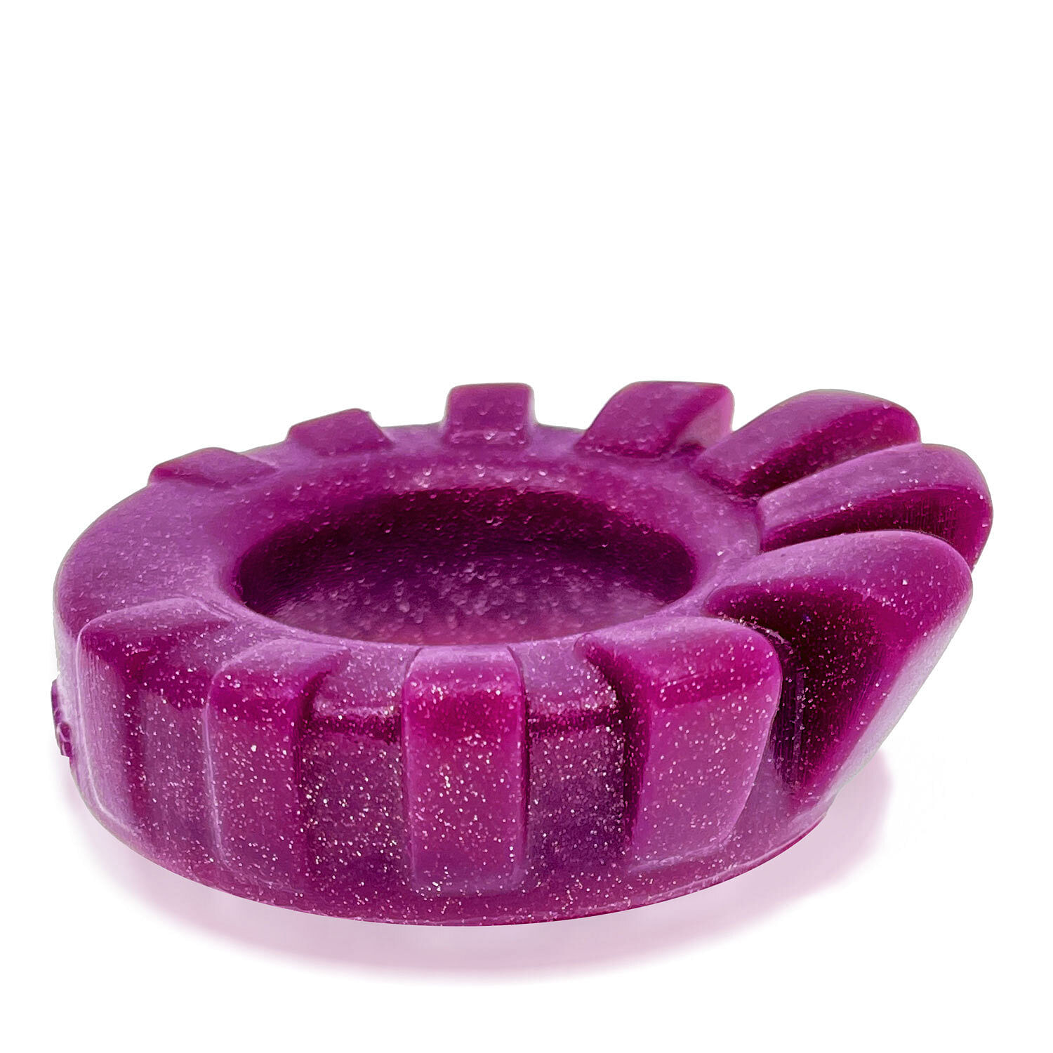 Cock-Lug Lugged Cockring –  Plum