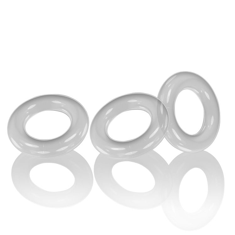 Willy Rings 3-Pack Cockrings – Clear