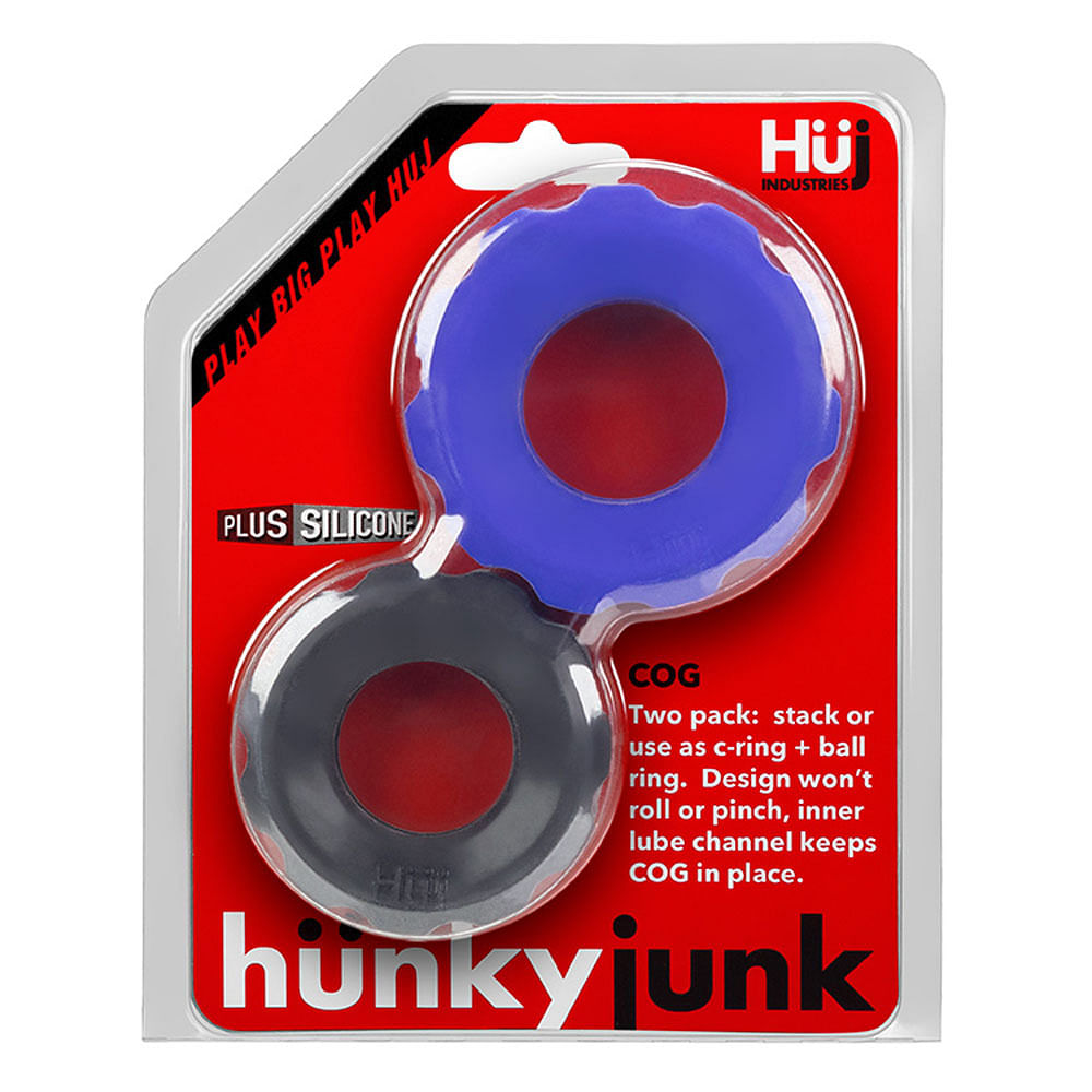 Hunkyjunk Cog 2 – Size C-Ring – Cobalt / Tar