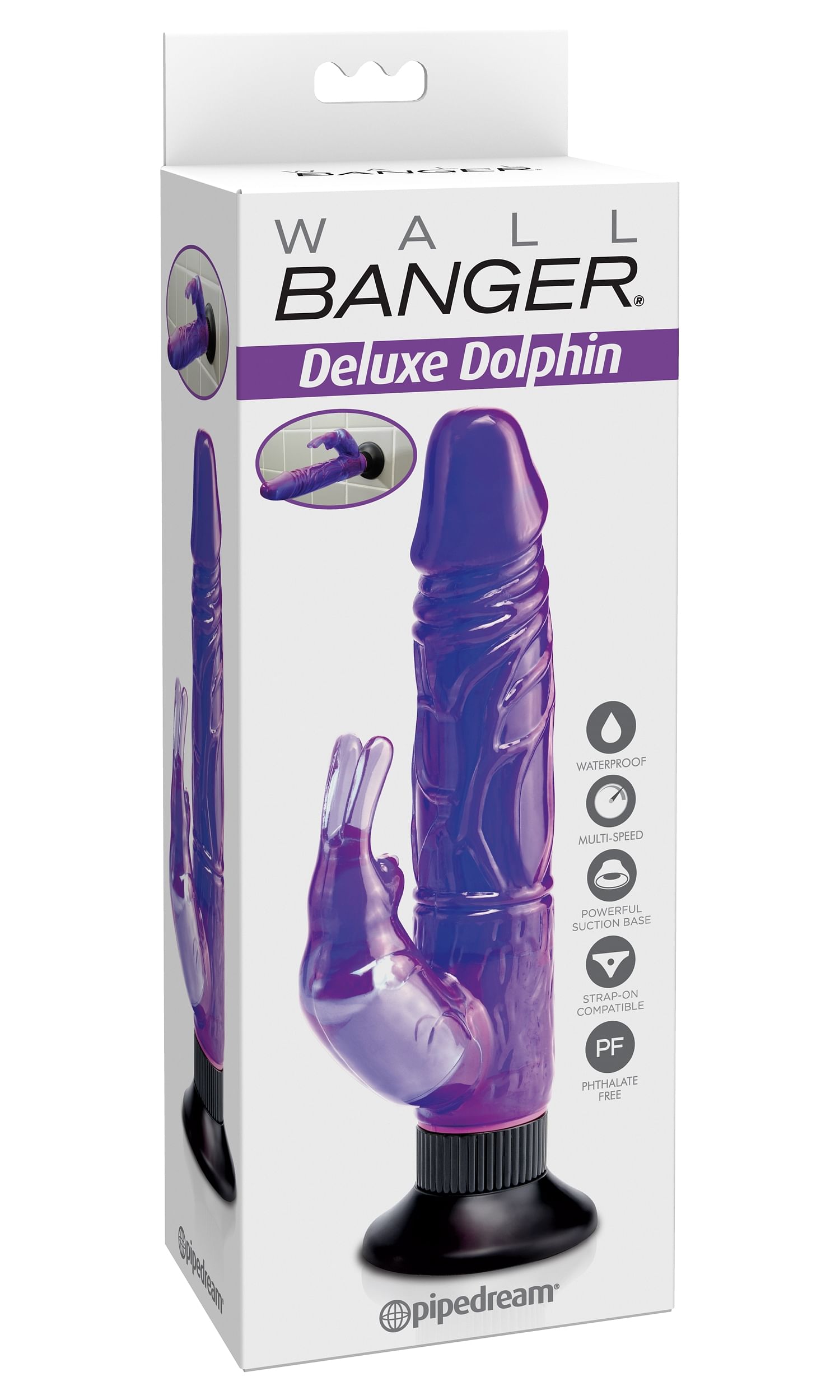 Waterproof Bunny Wall Bangers Deluxe – Purple