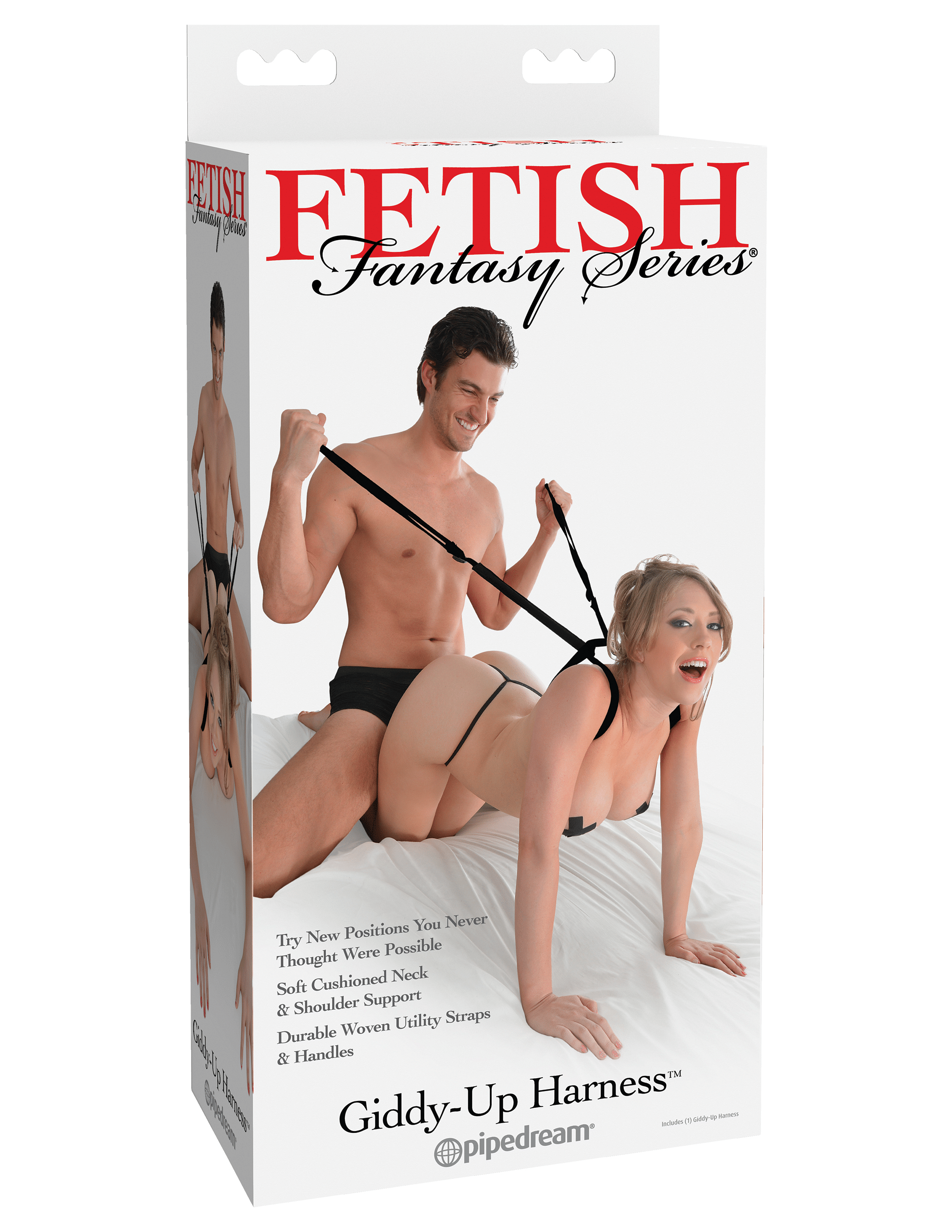 Fetish Fantasy Series Giddy-Up Harness – Black