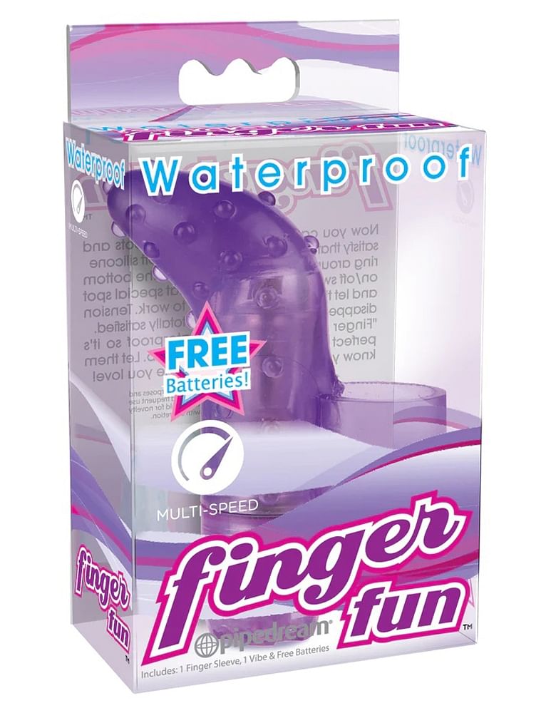 Waterproof Finger Fun – Purple