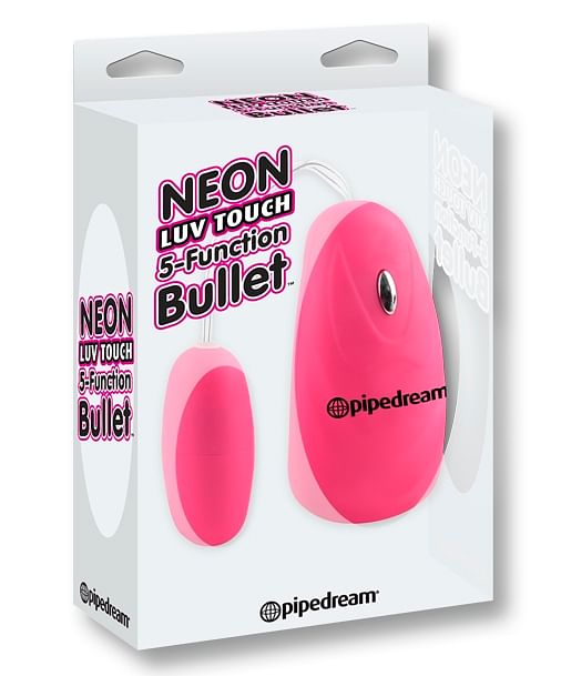 Neon Luv Touch 5 Function Bullet – Pink