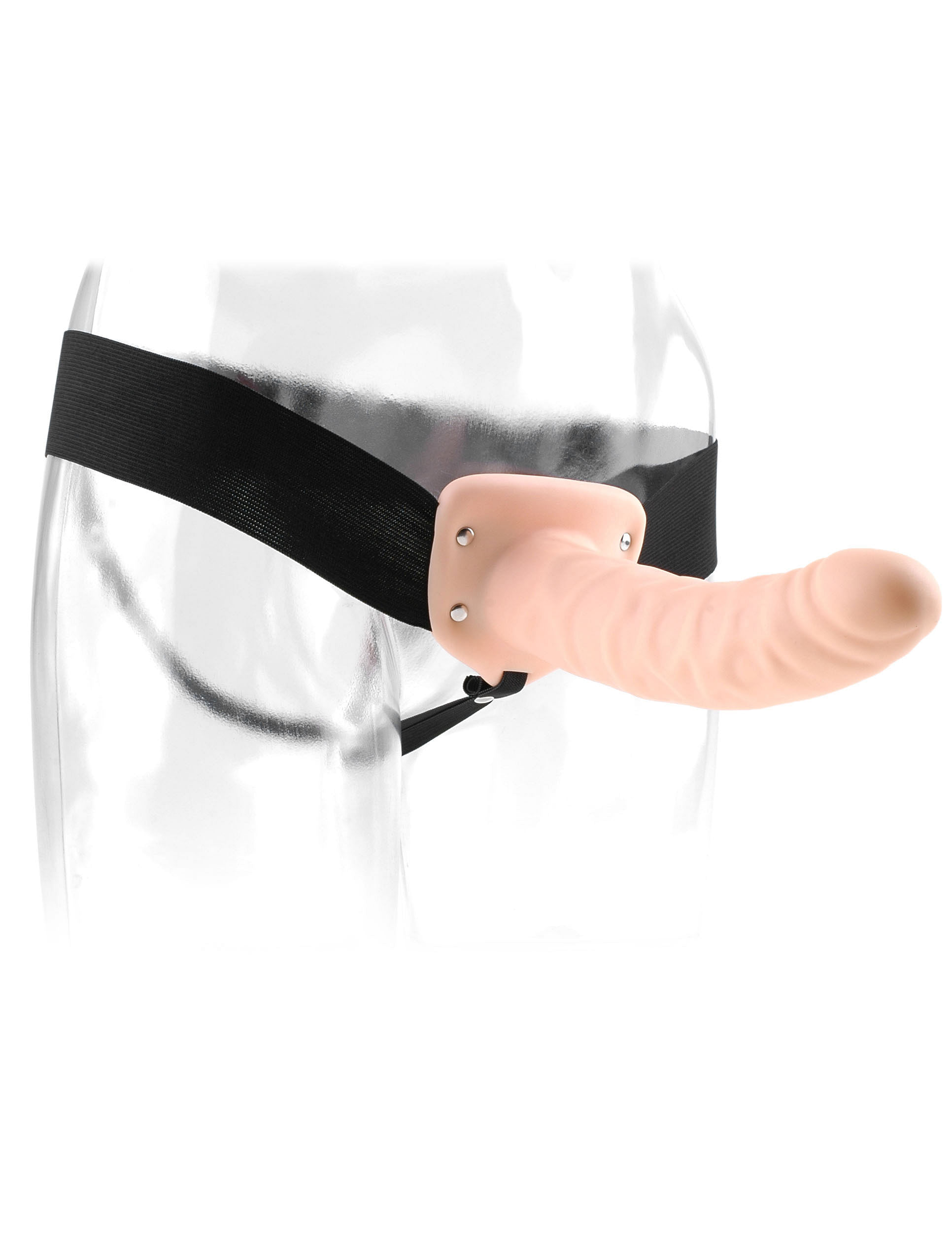 Fetish Fantasy Series 8 Inch Hollow Strap-on –  Flesh