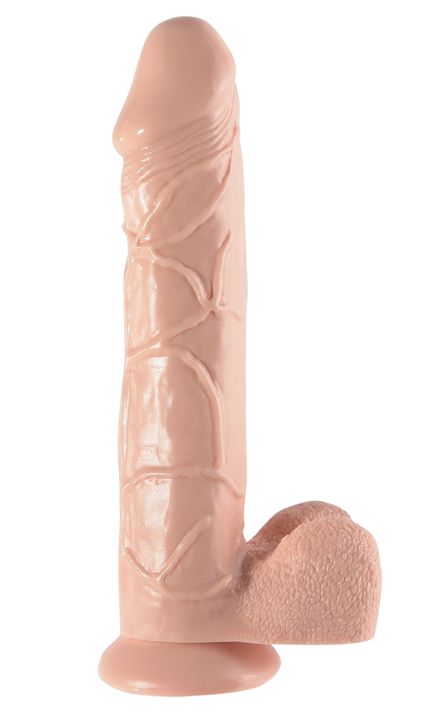 Basix Rubber Works 12 Inch Mega Dildo – Flesh