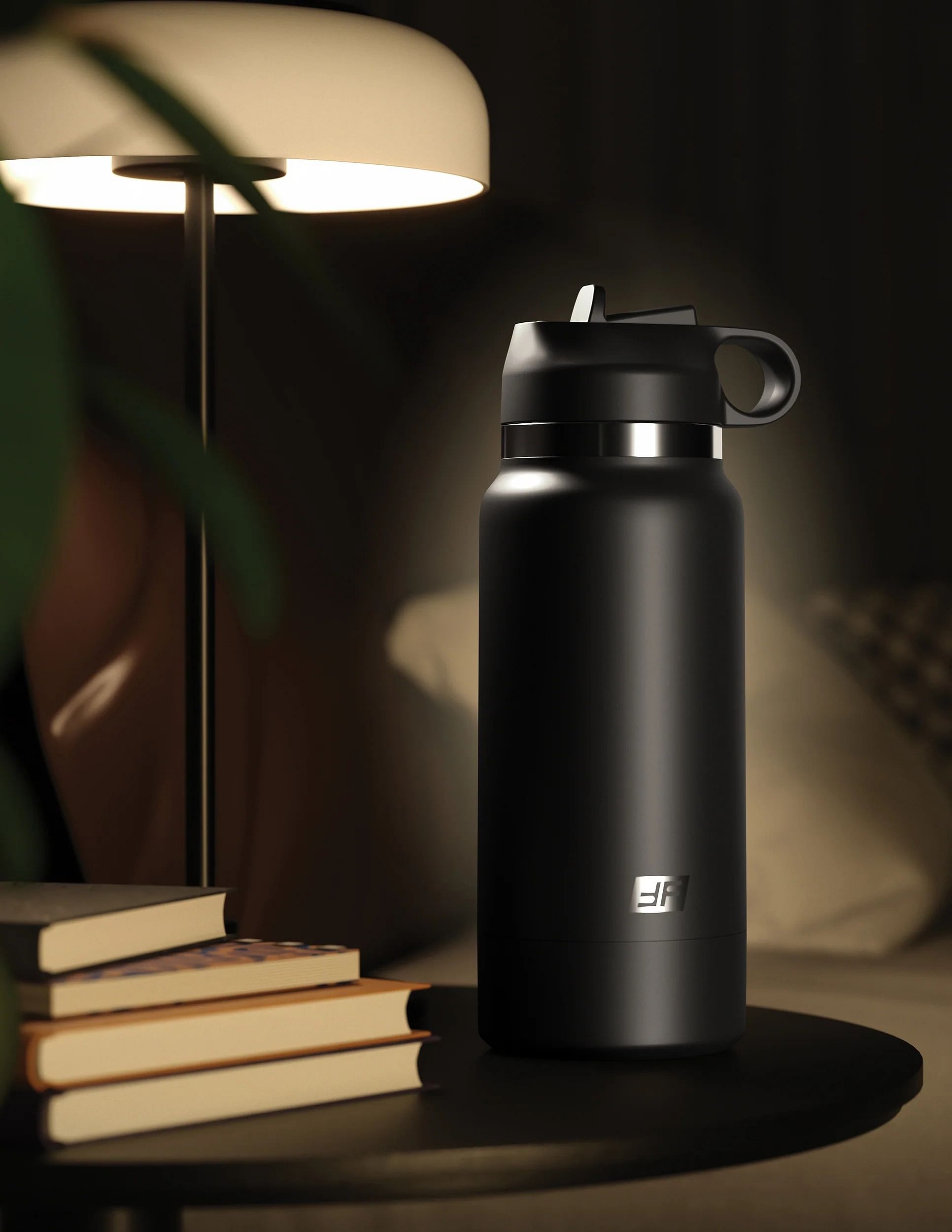 Fap Flask – Thrill Seeker – Black Bottle – Frosted