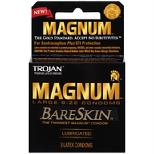 Trojan Magnum Bareskin – 3 Pack