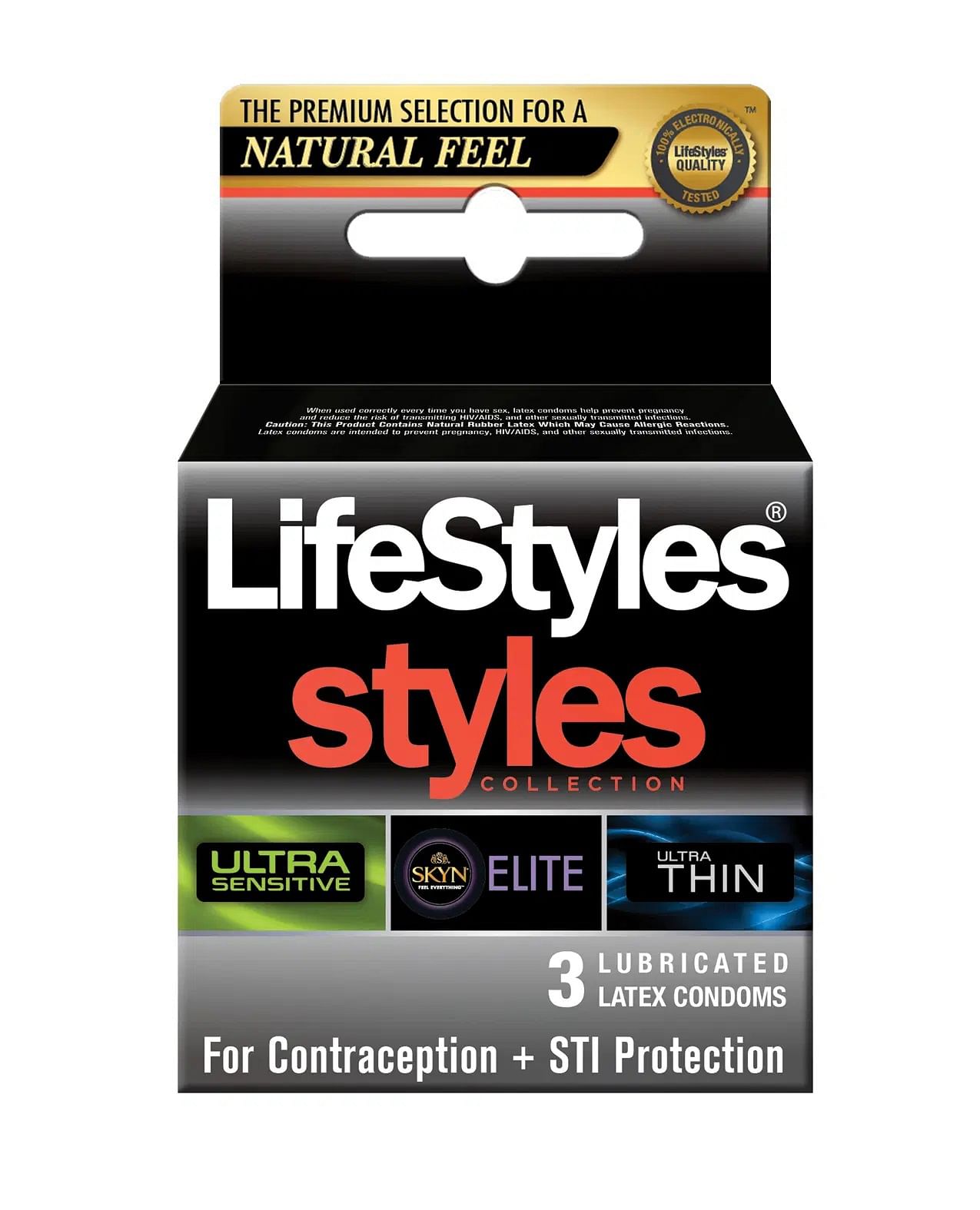 Lifestyles – Styles Sensitive 3 Pk