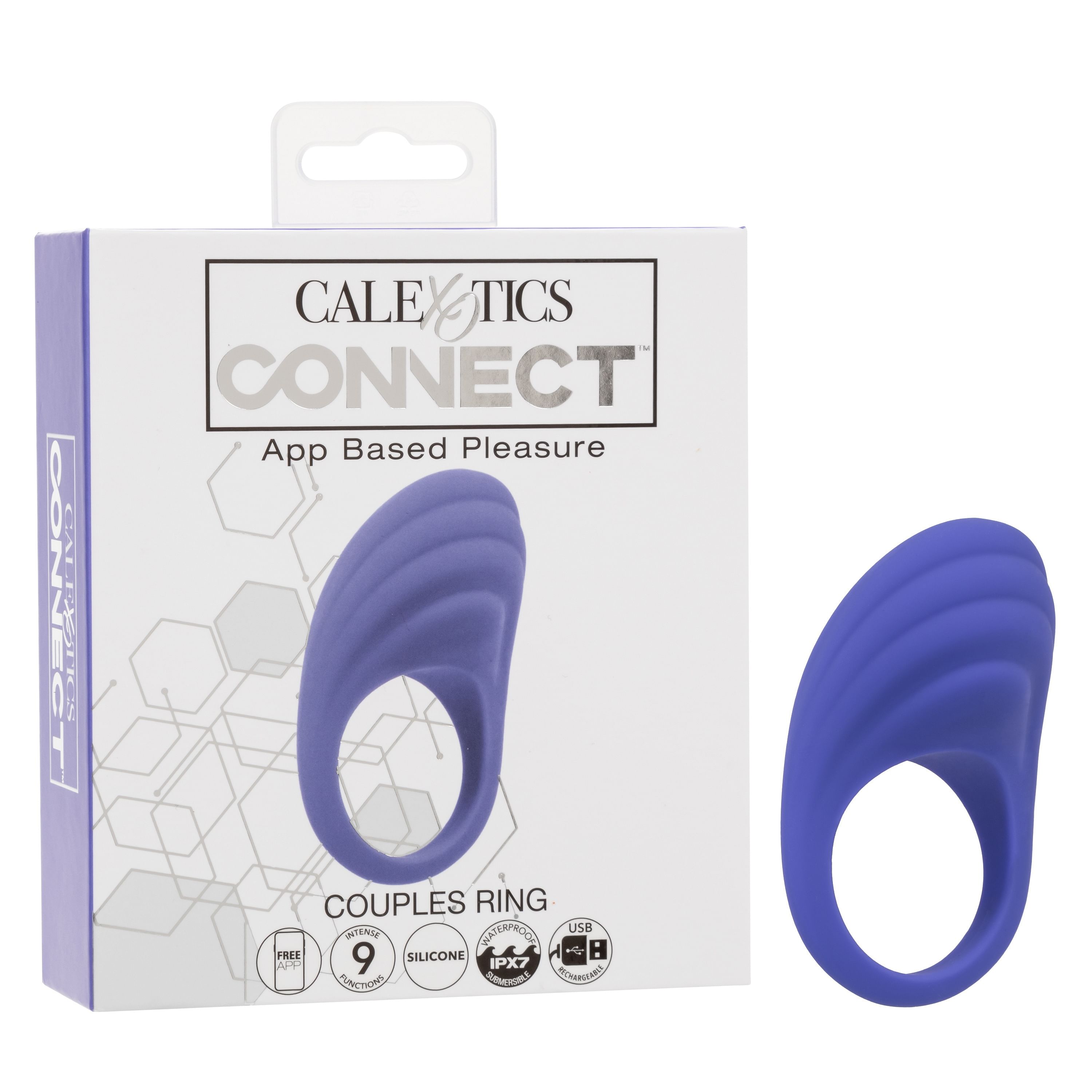 Calexotics Connect Couples Ring – Periwinkle