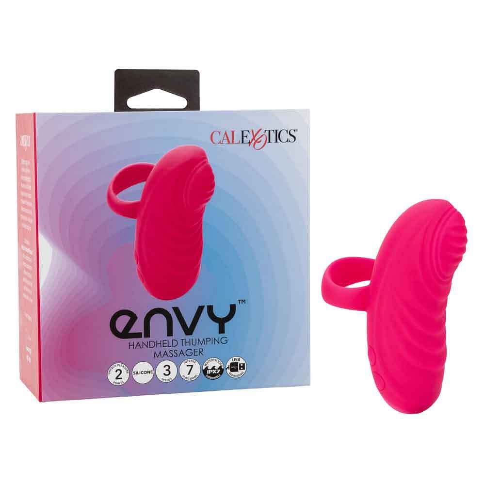 Envy Handheld Thumping Massager – Pink