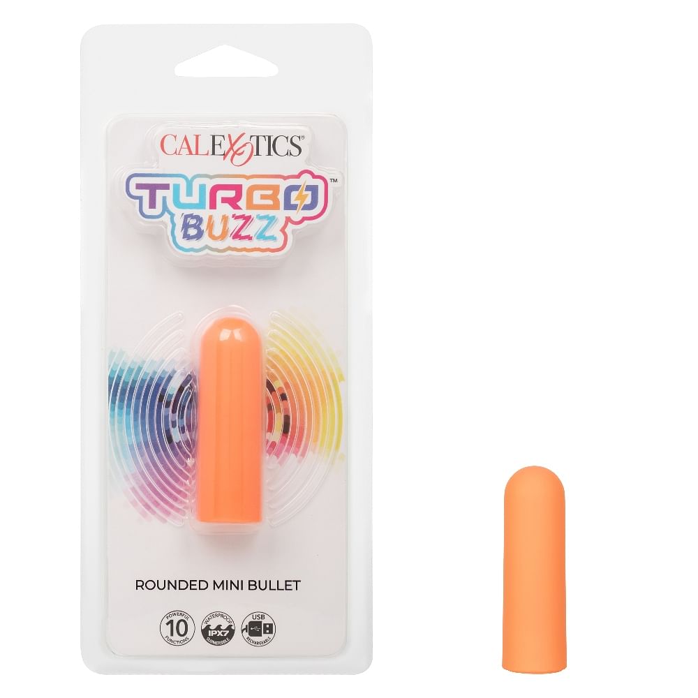 Turbo Buzz Rounded Mini Bullet – Orange