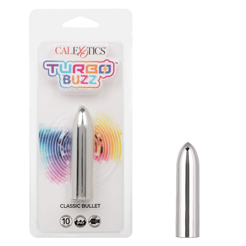 Turbo Buzz Classic Bullet – Silver