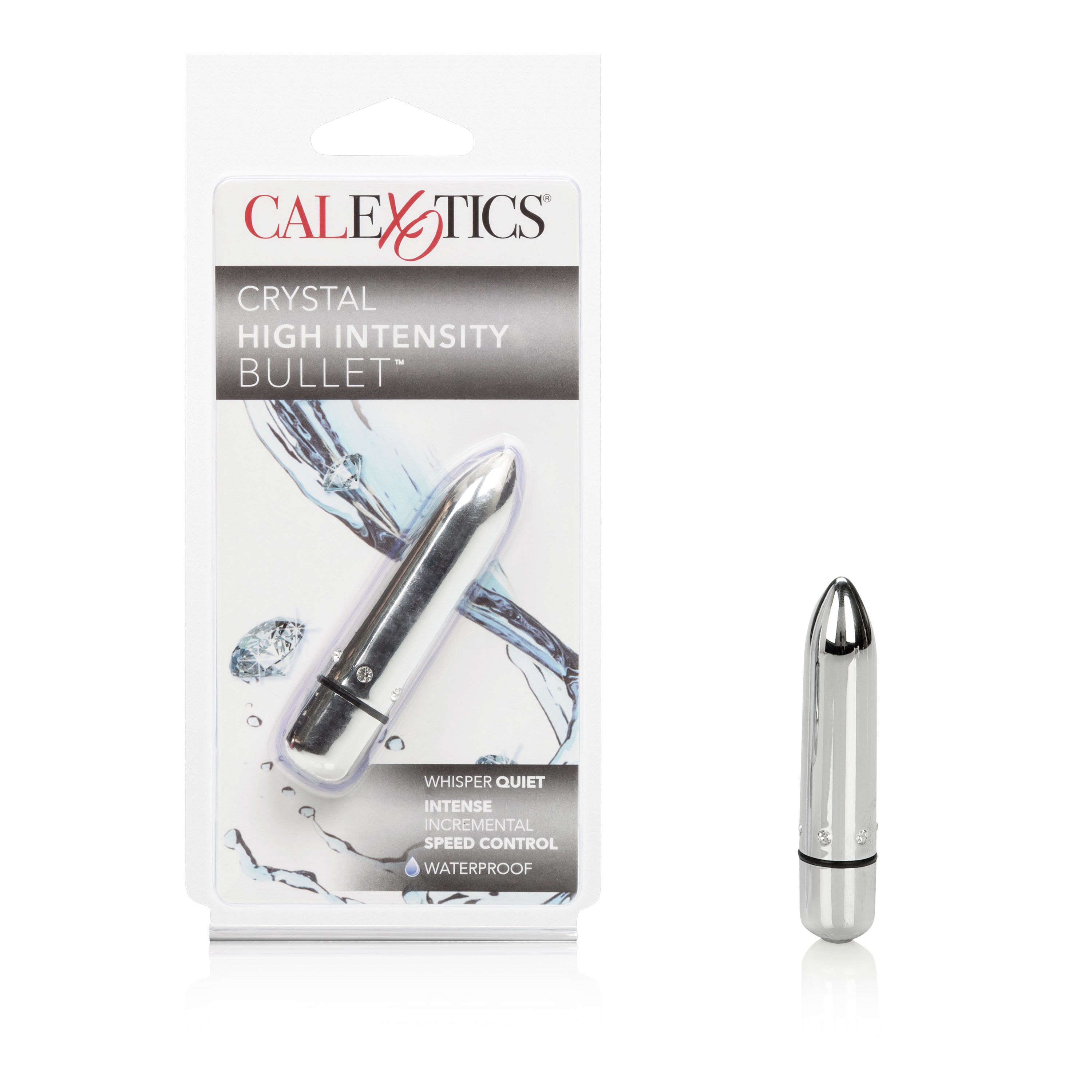 Crystal High Intensity Bullet – Silver