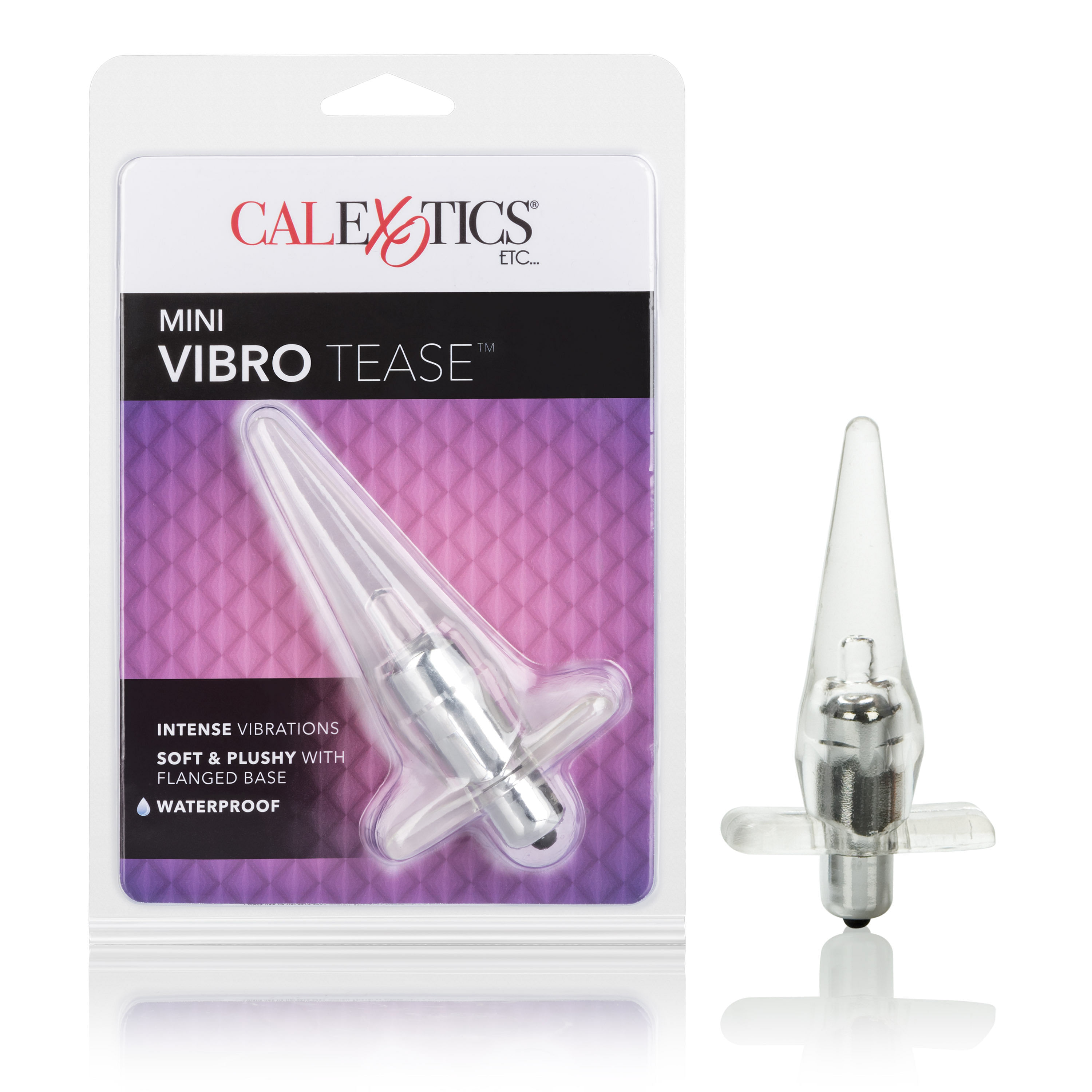 Mini Vibro Tease Slender Probe – Clear