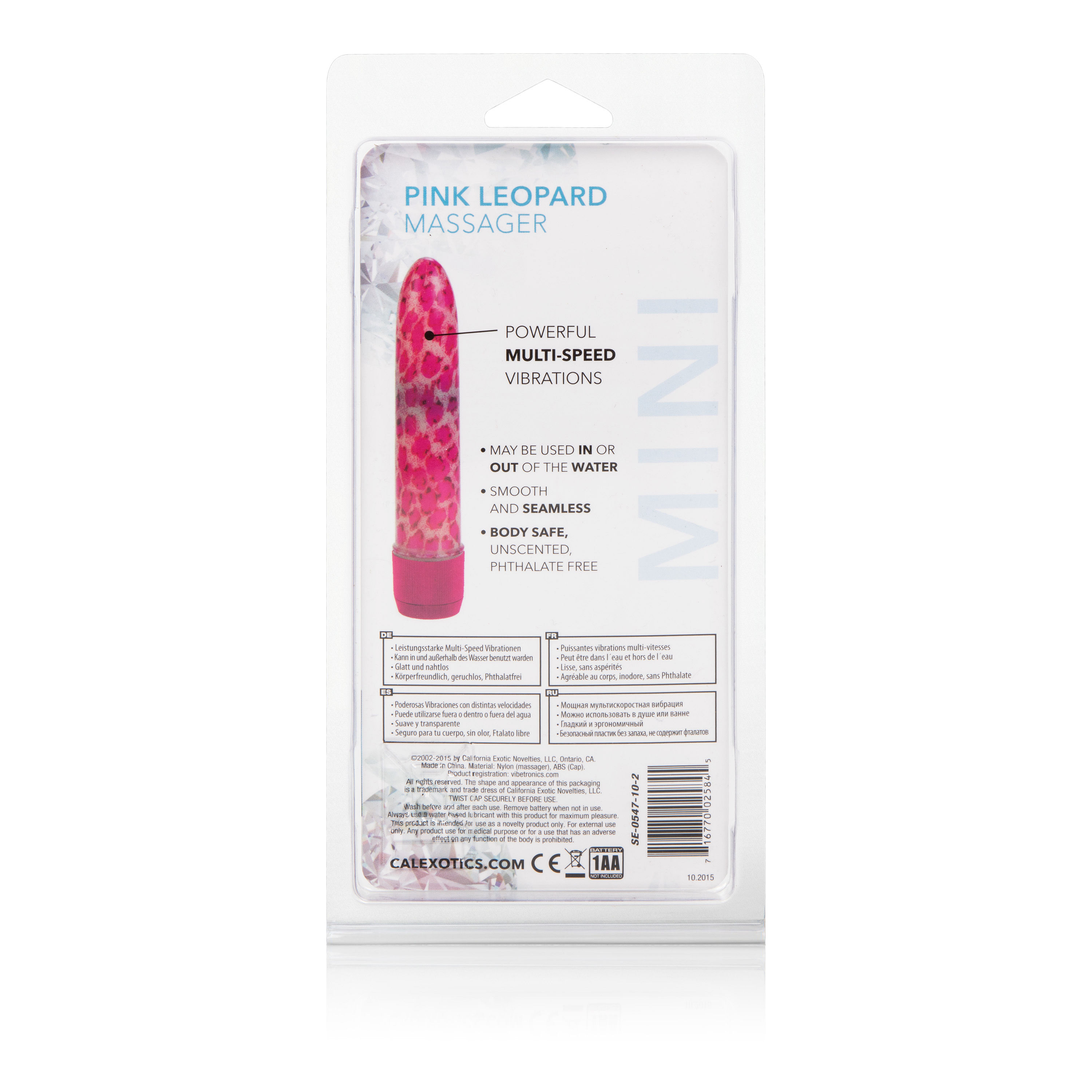 Leopard Massager Mini – Pink