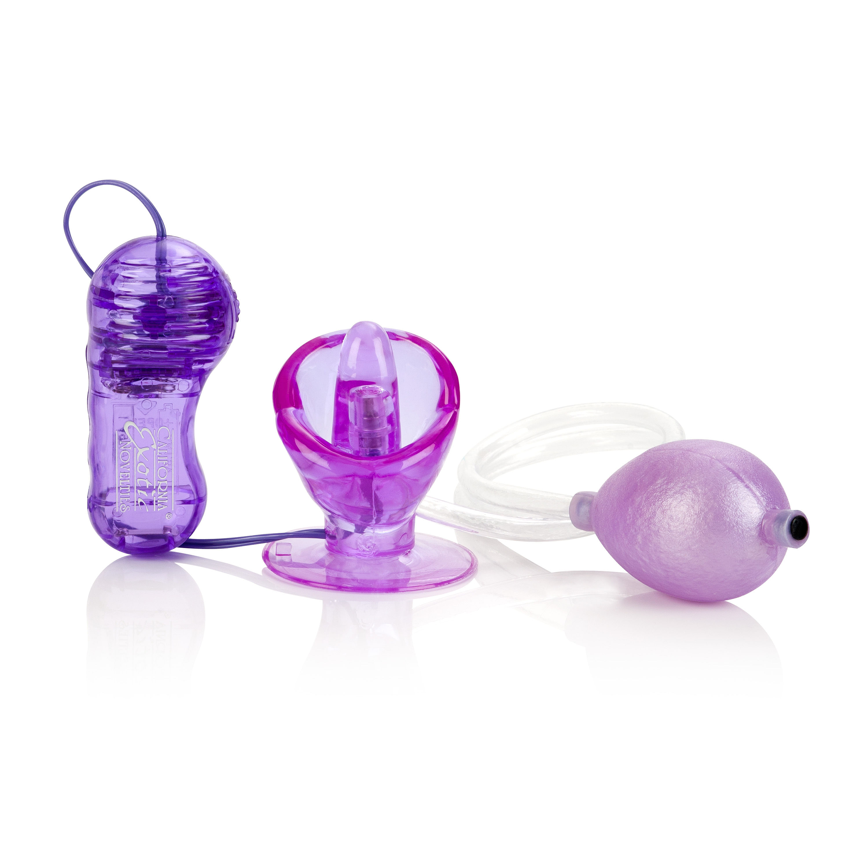 Shane’s World Vibrating Turbo Suction Tongue –  Purple