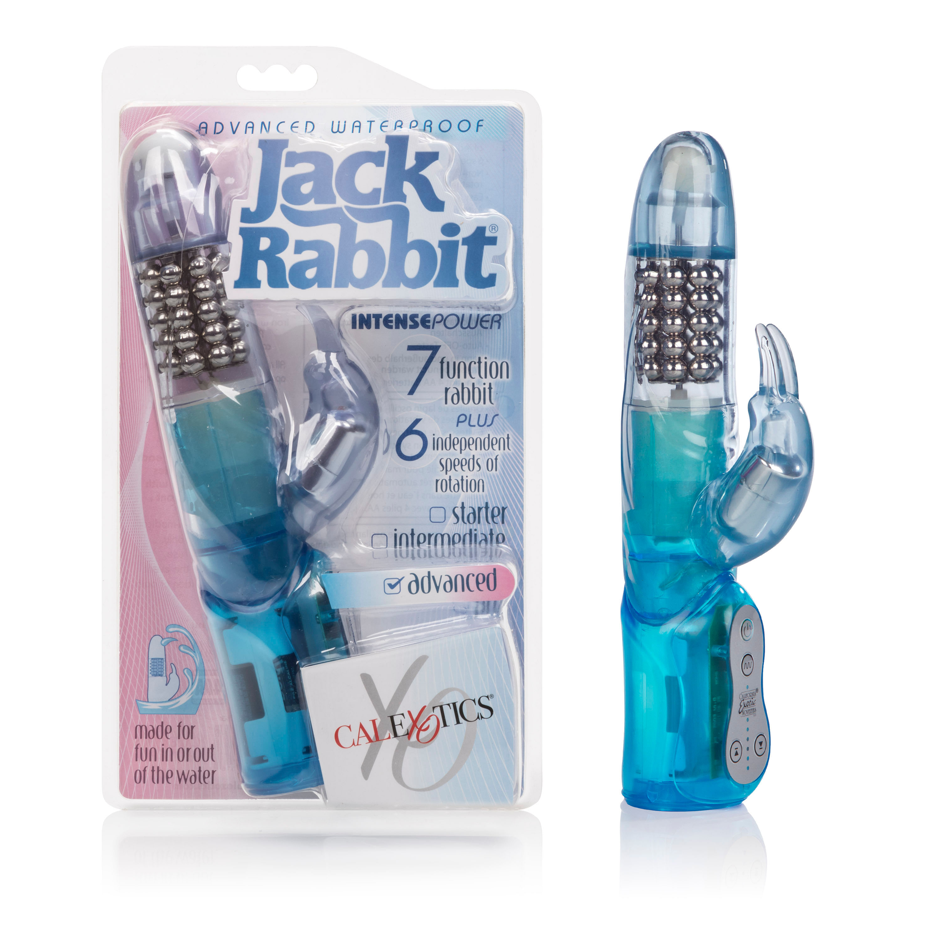 Advanced Waterproof Jack Rabbit 5 Rows of Beads – Blue