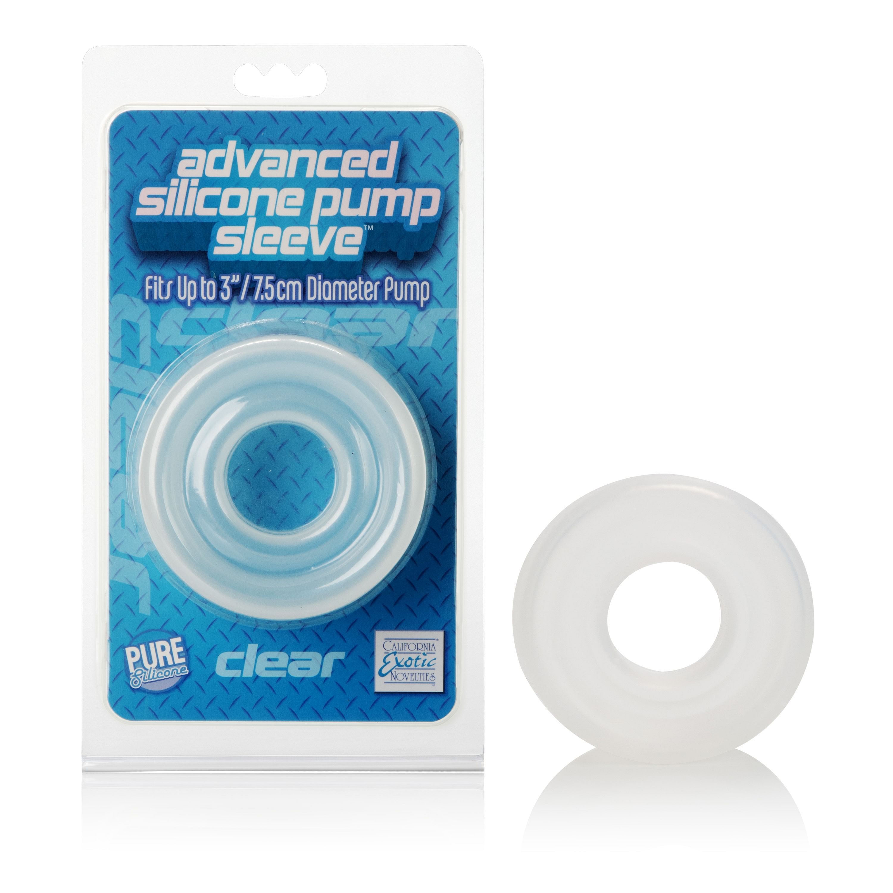 Advanced Silicone Pump Sleeve – Clear