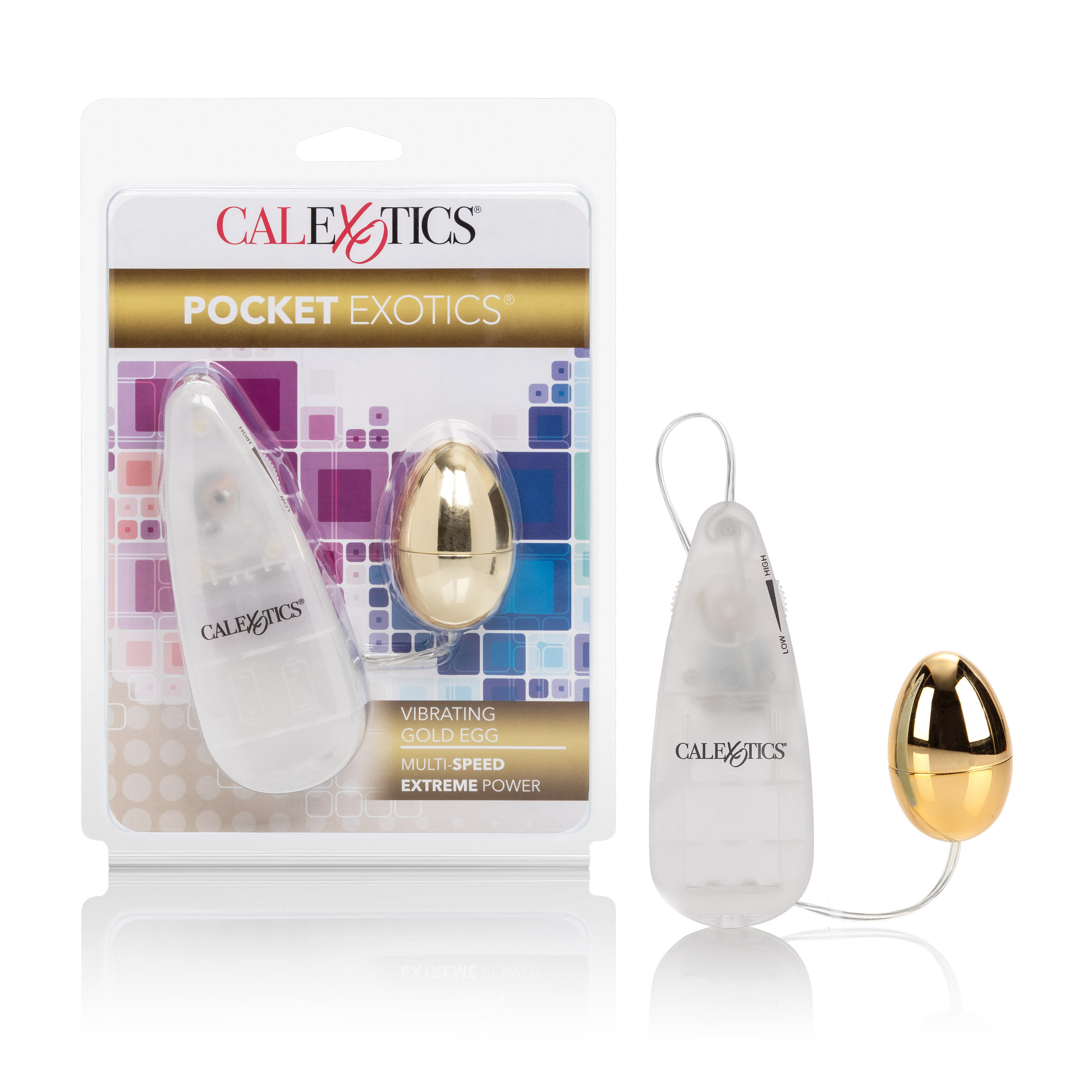 Pocket Exotics Vibrating Egg – Gold