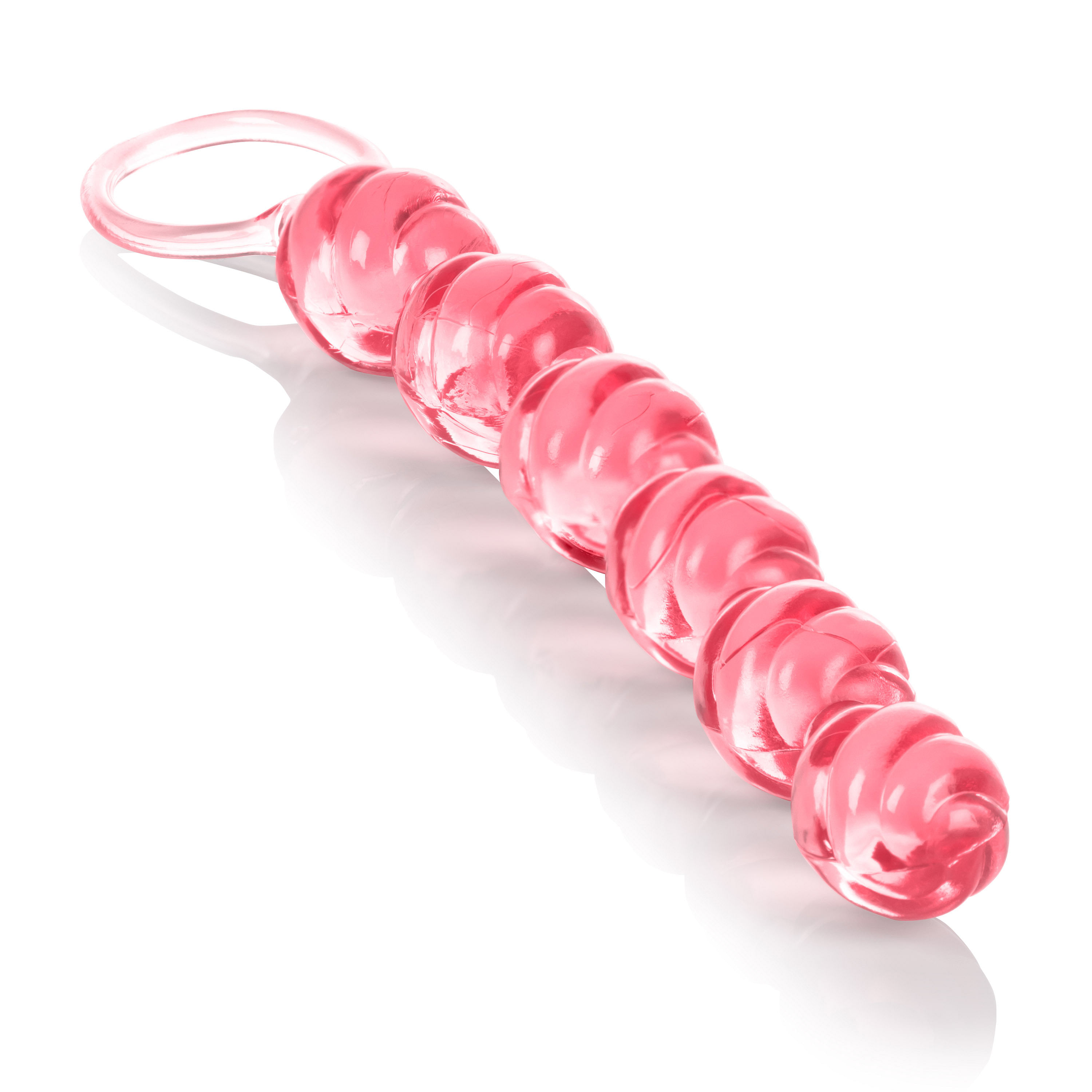 Swirl Pleasure Beads – Pink