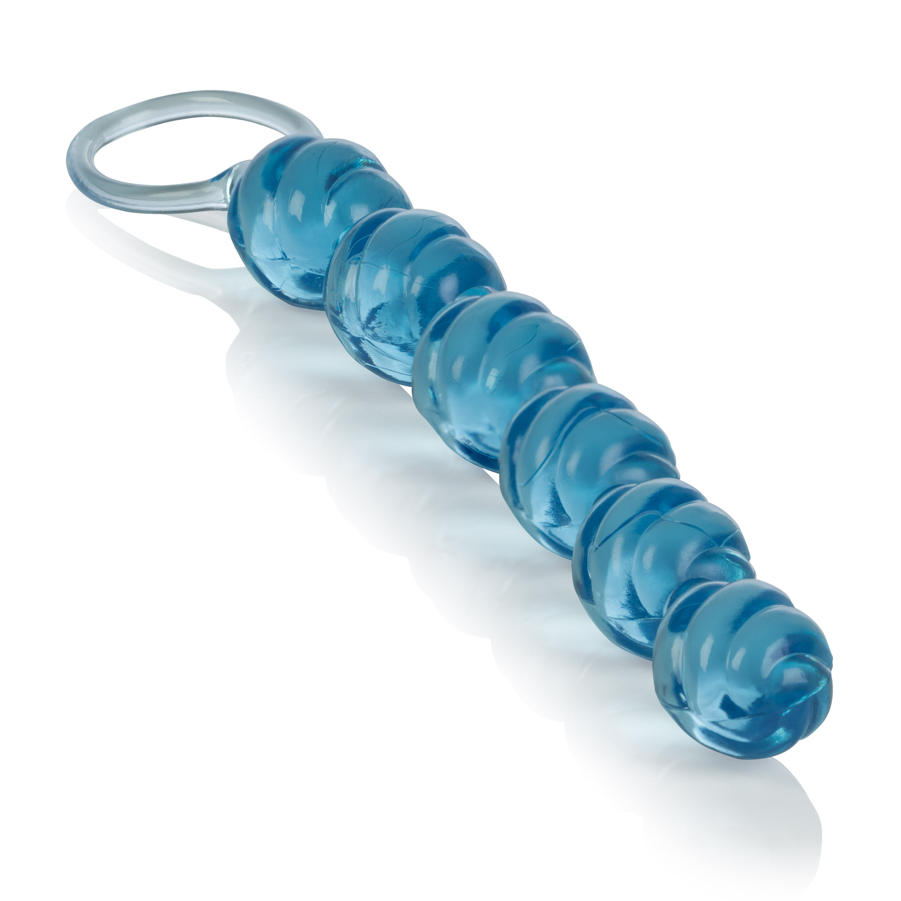 Swirl Pleasure Beads – Blue