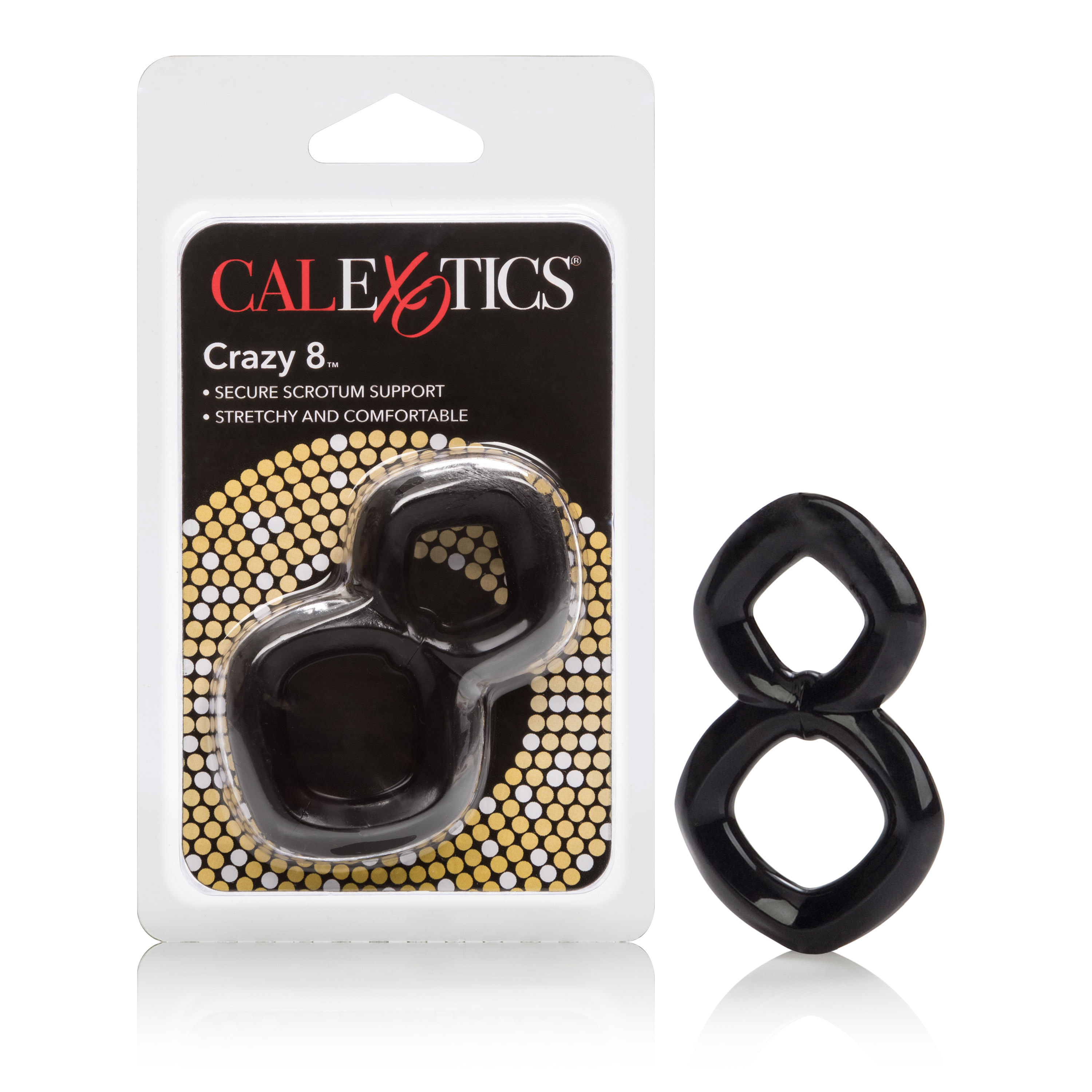 Crazy 8 Ring – Black