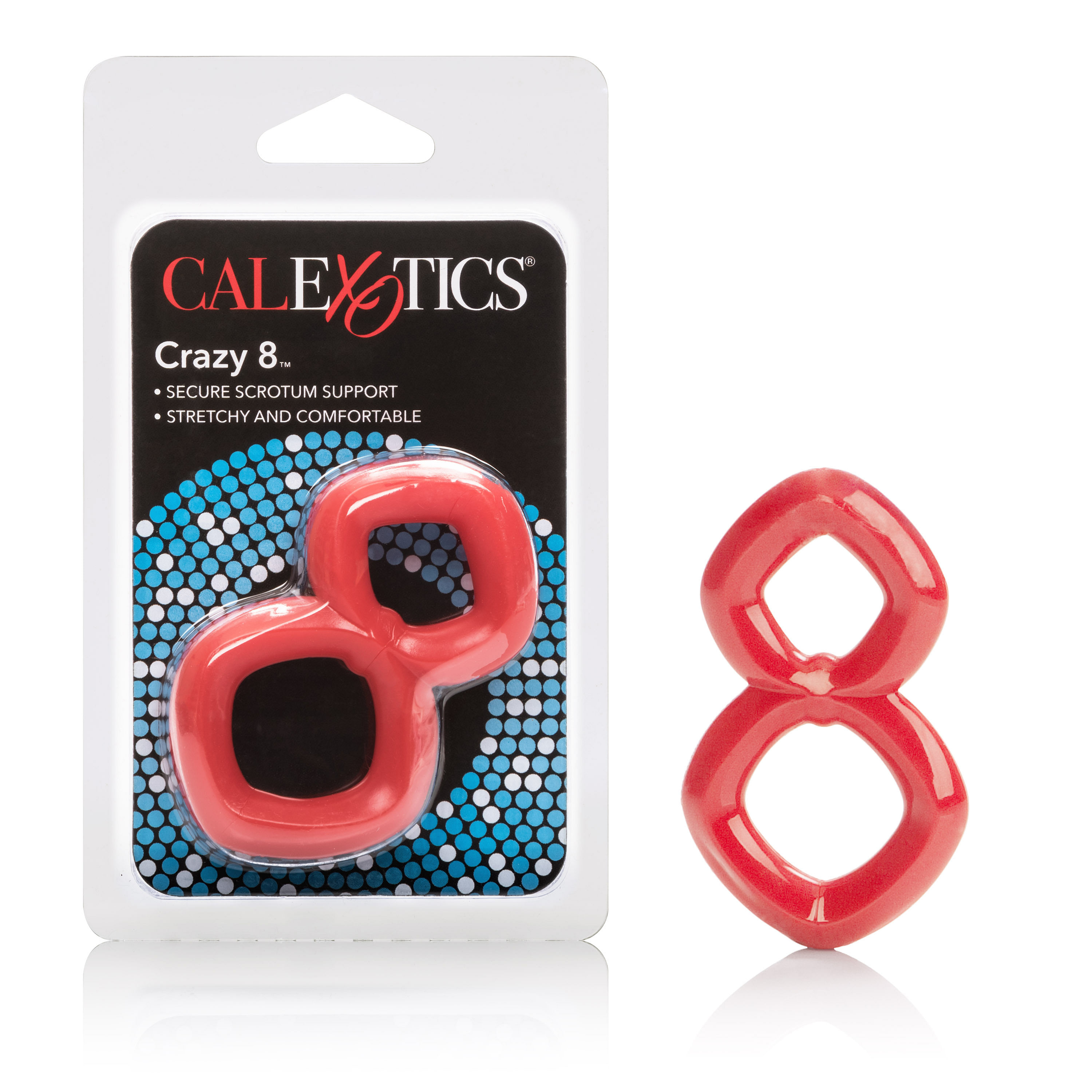 Crazy 8 Ring – Red