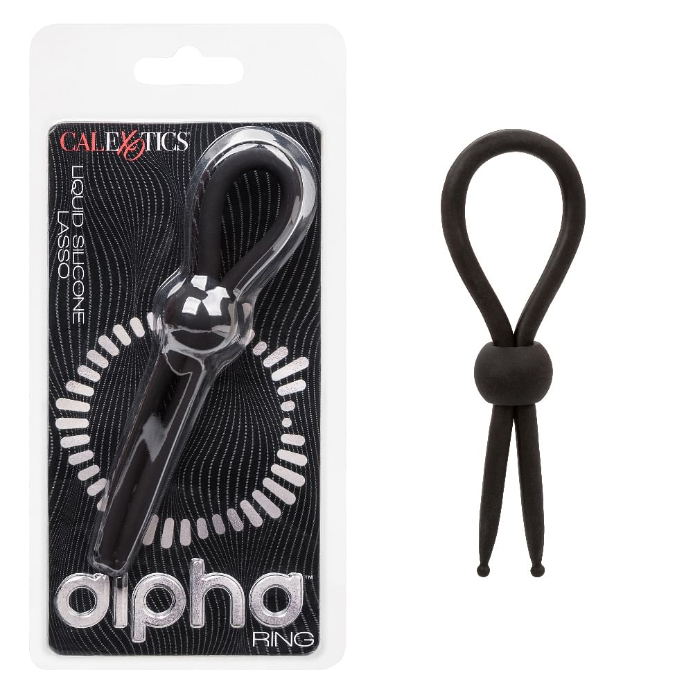 Alpha Liquid Silicone Lasso – Black