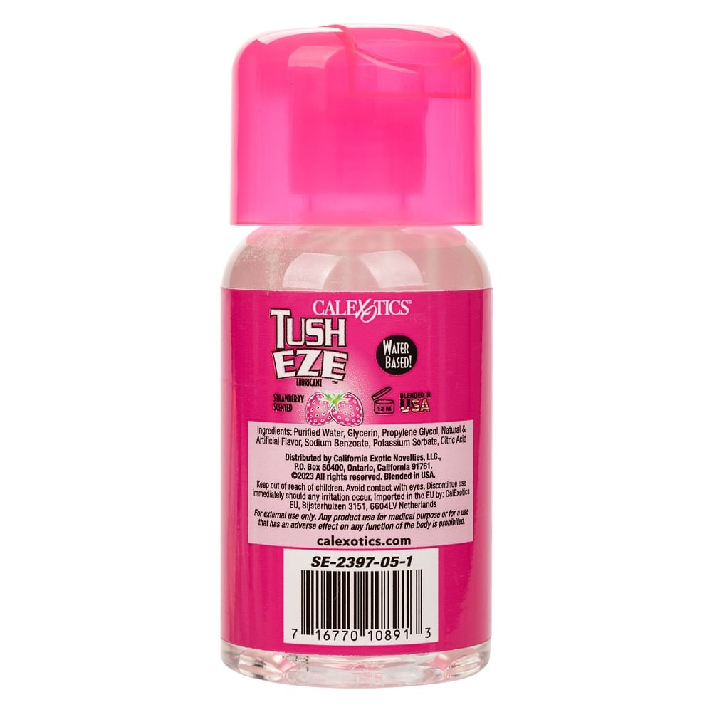 Tush Eze Lubricant – Strawberry Scented –  6 Fl. Oz./177 ml