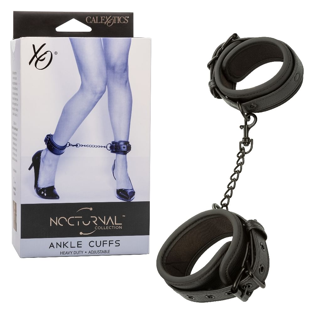 Nocturnal Collection  Ankle Cuffs – Black