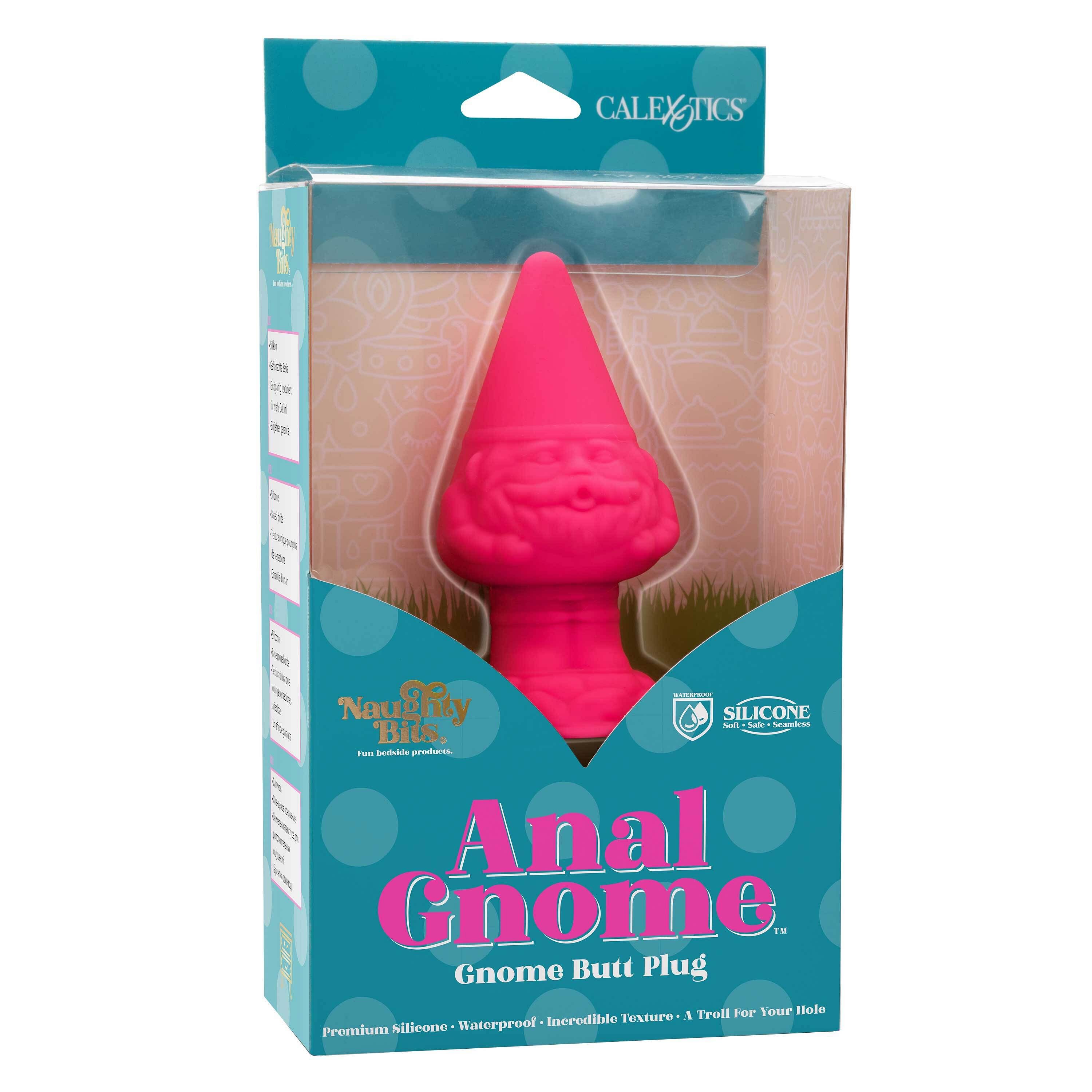 Naughty Bits Anal Gnome Gnome Butt Plug – Pink