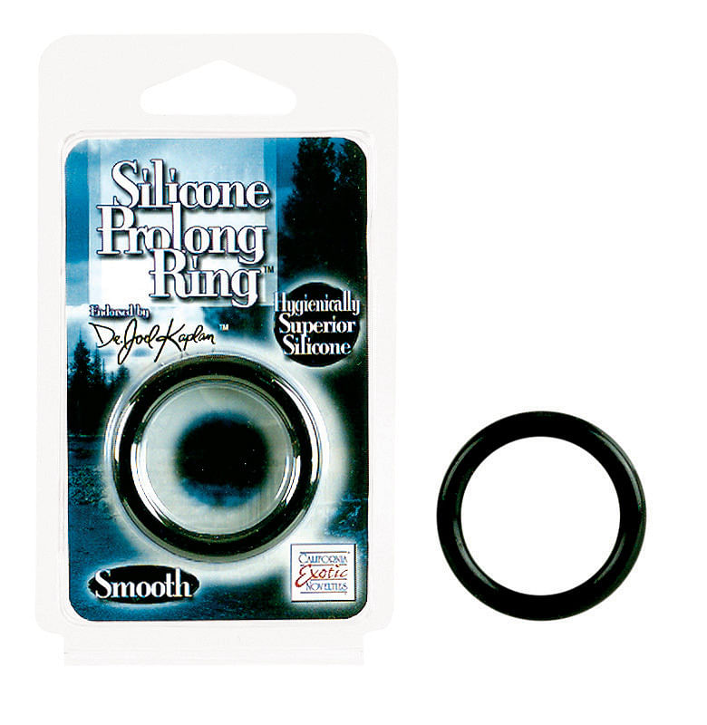 Dr. Joel’s Silicone Prolong Ring Smooth – Black