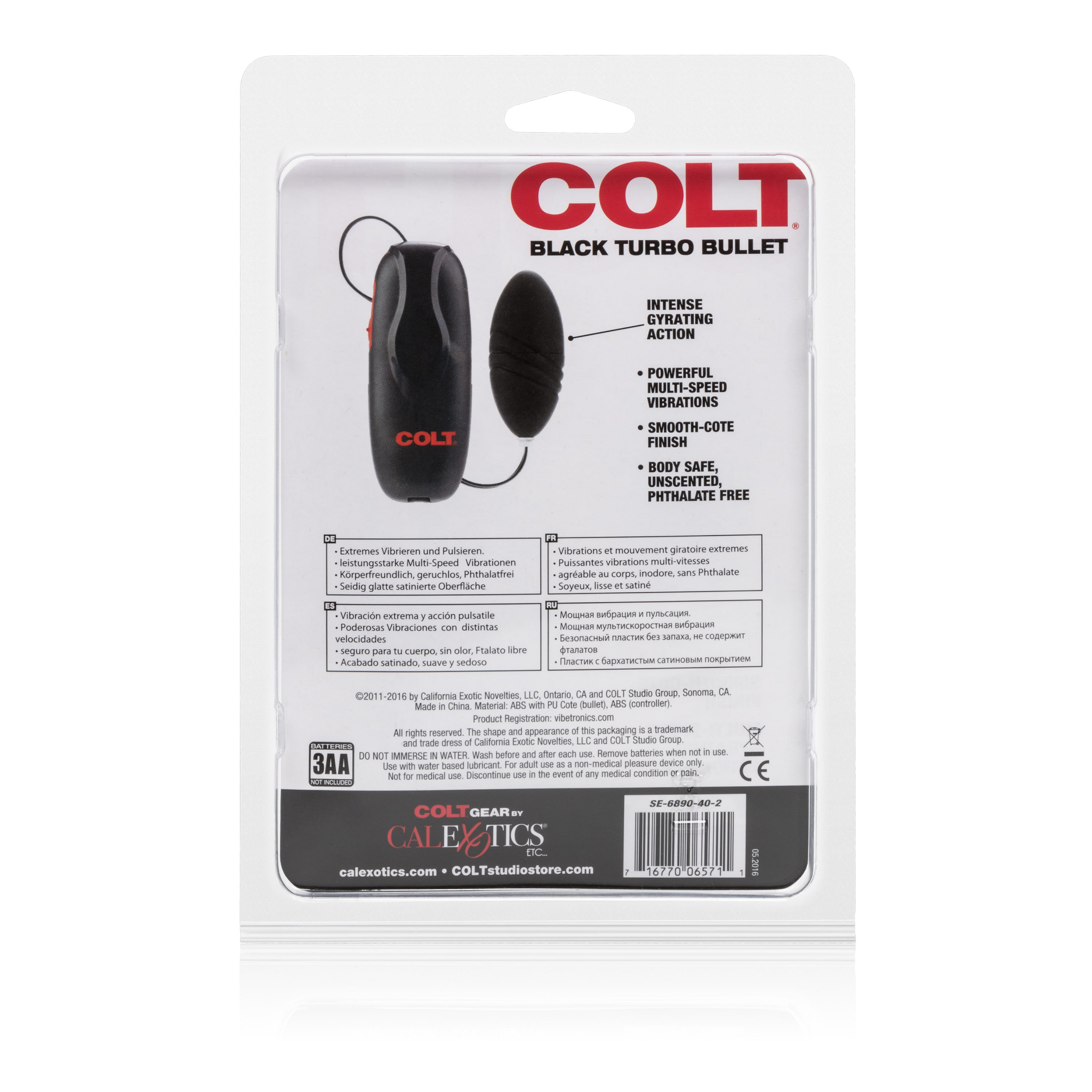 Colt Turbo Bullet – Black