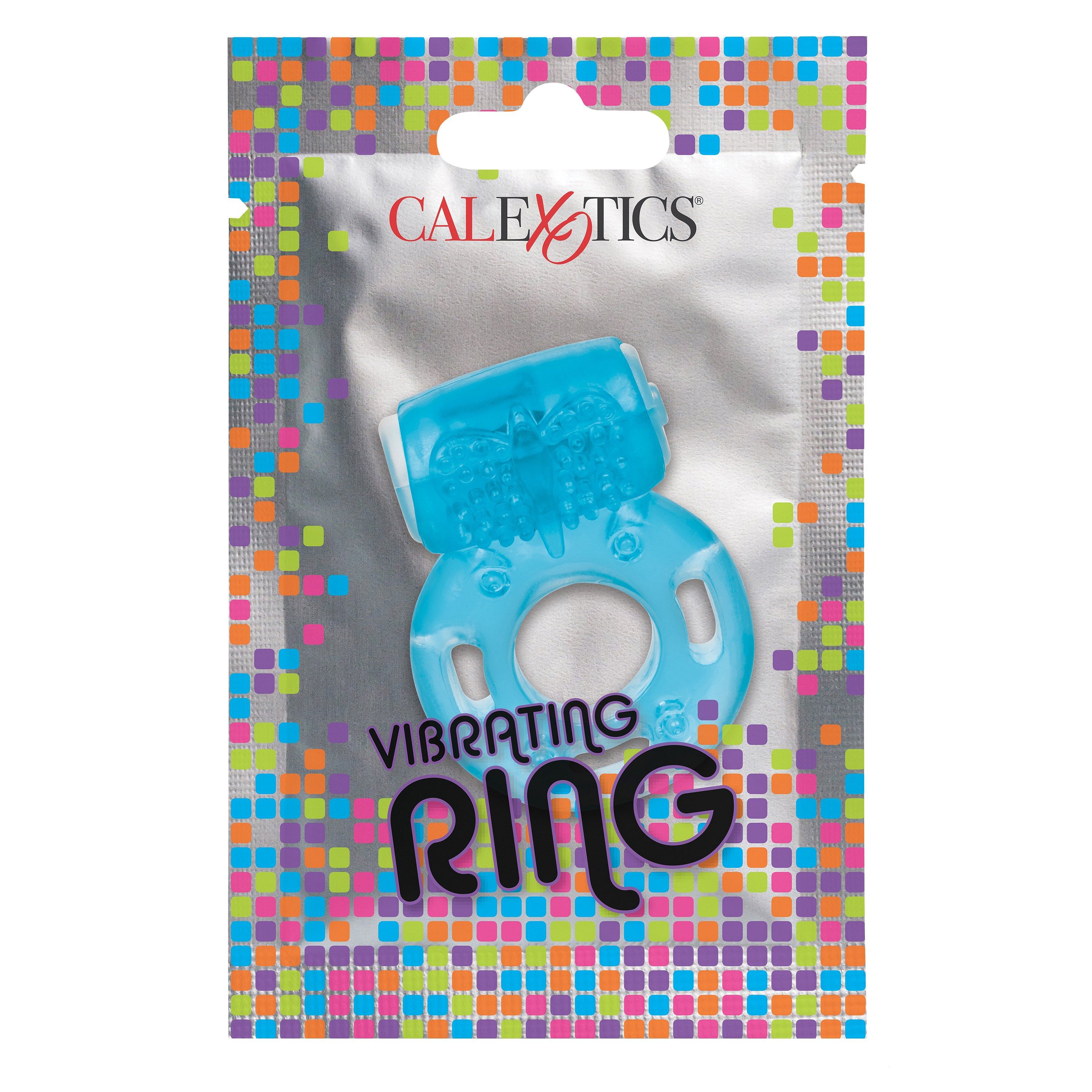 Foil Pack Vibrating Ring – Blue