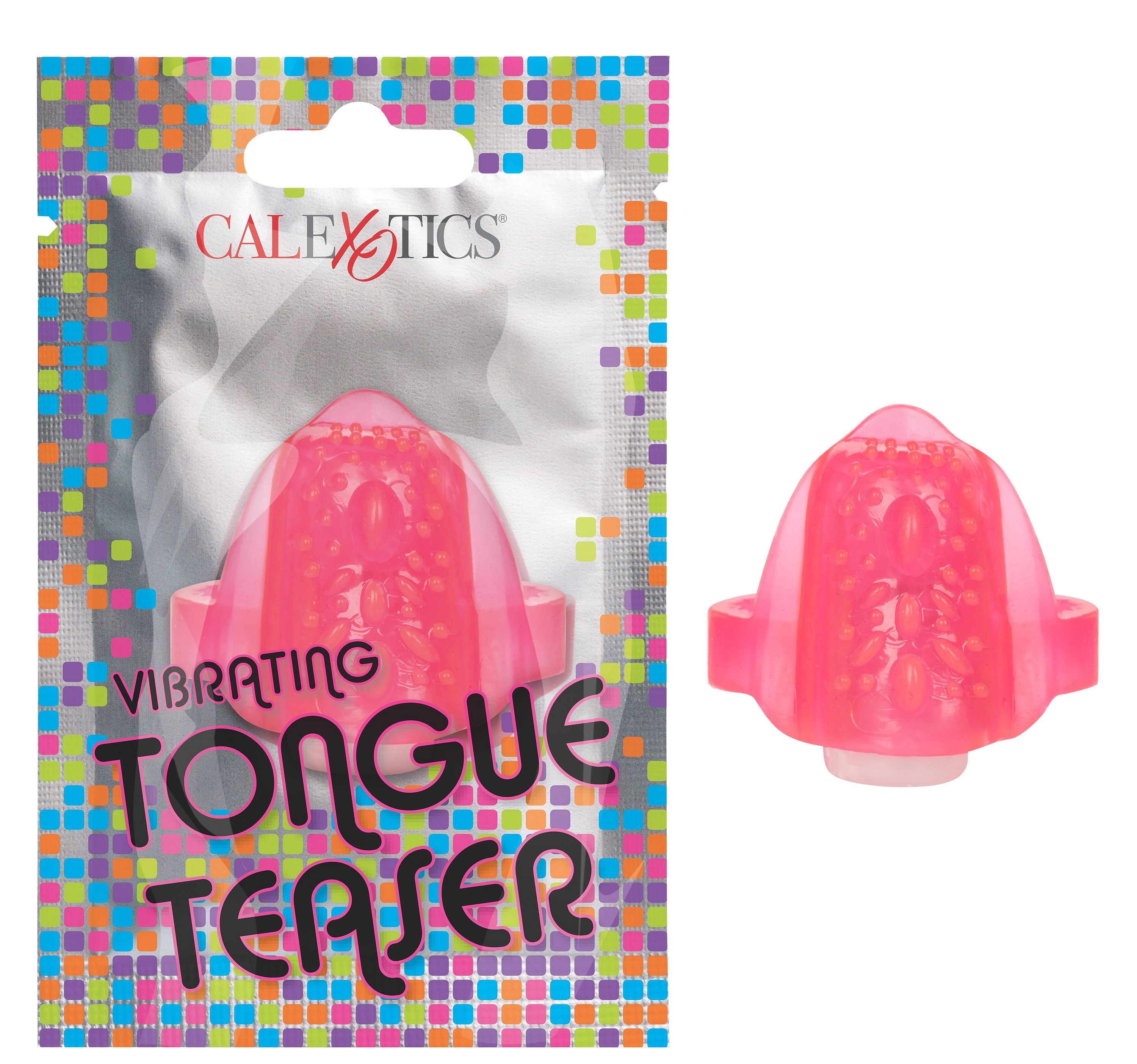 Foil Pack Vibrating Tongue Teaser – Pink