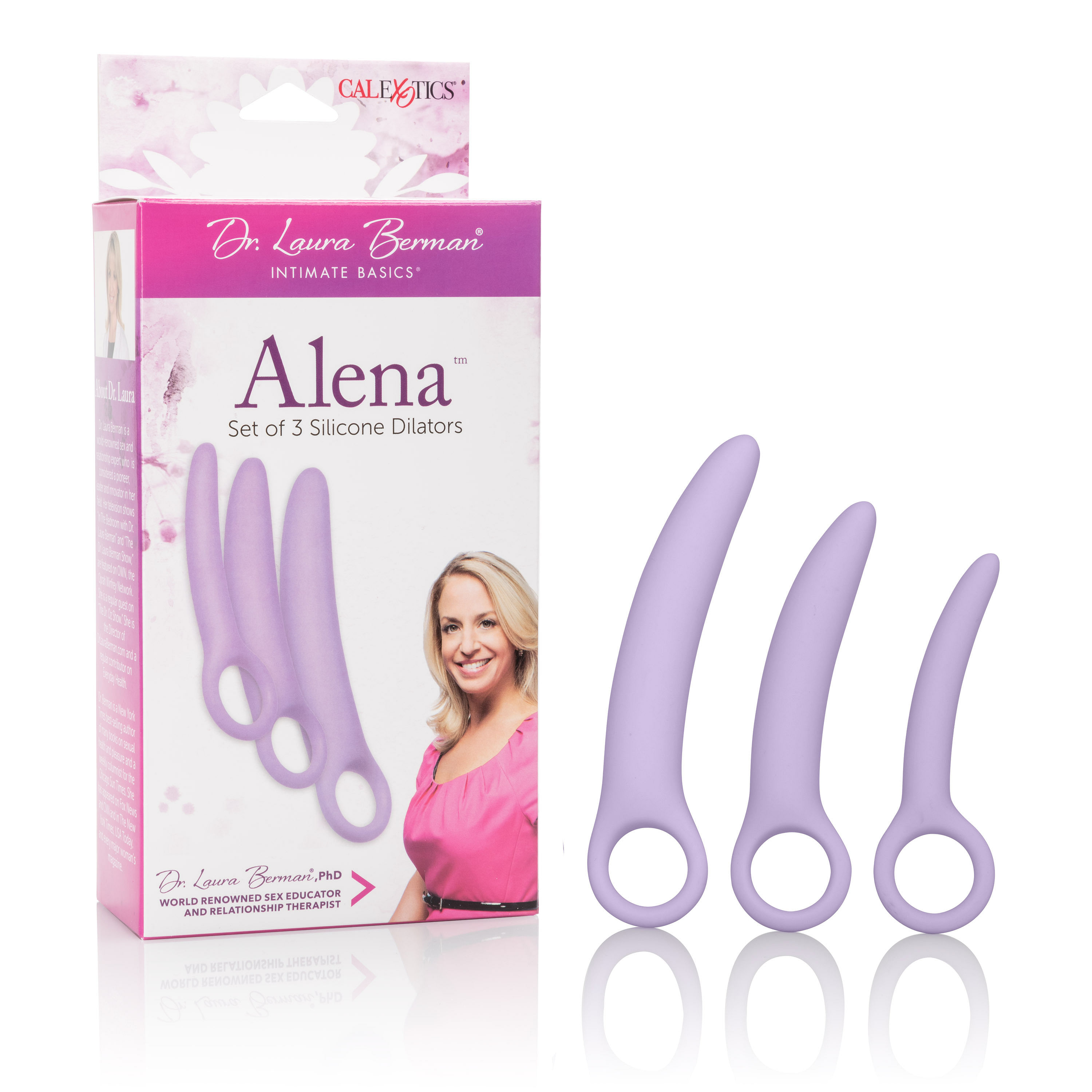 Dr. Laura Berman Alena Set of 3 Silicone Dilators